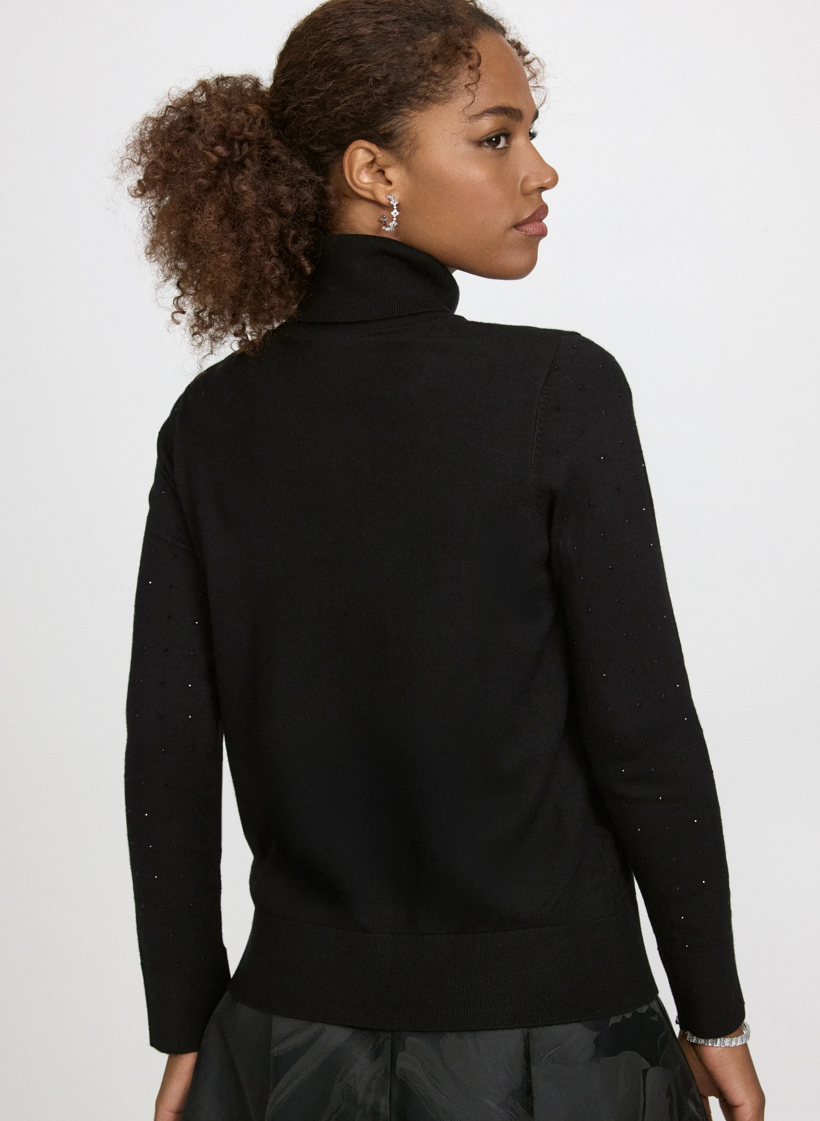 Tonal Embellished Sweater - Image 4
