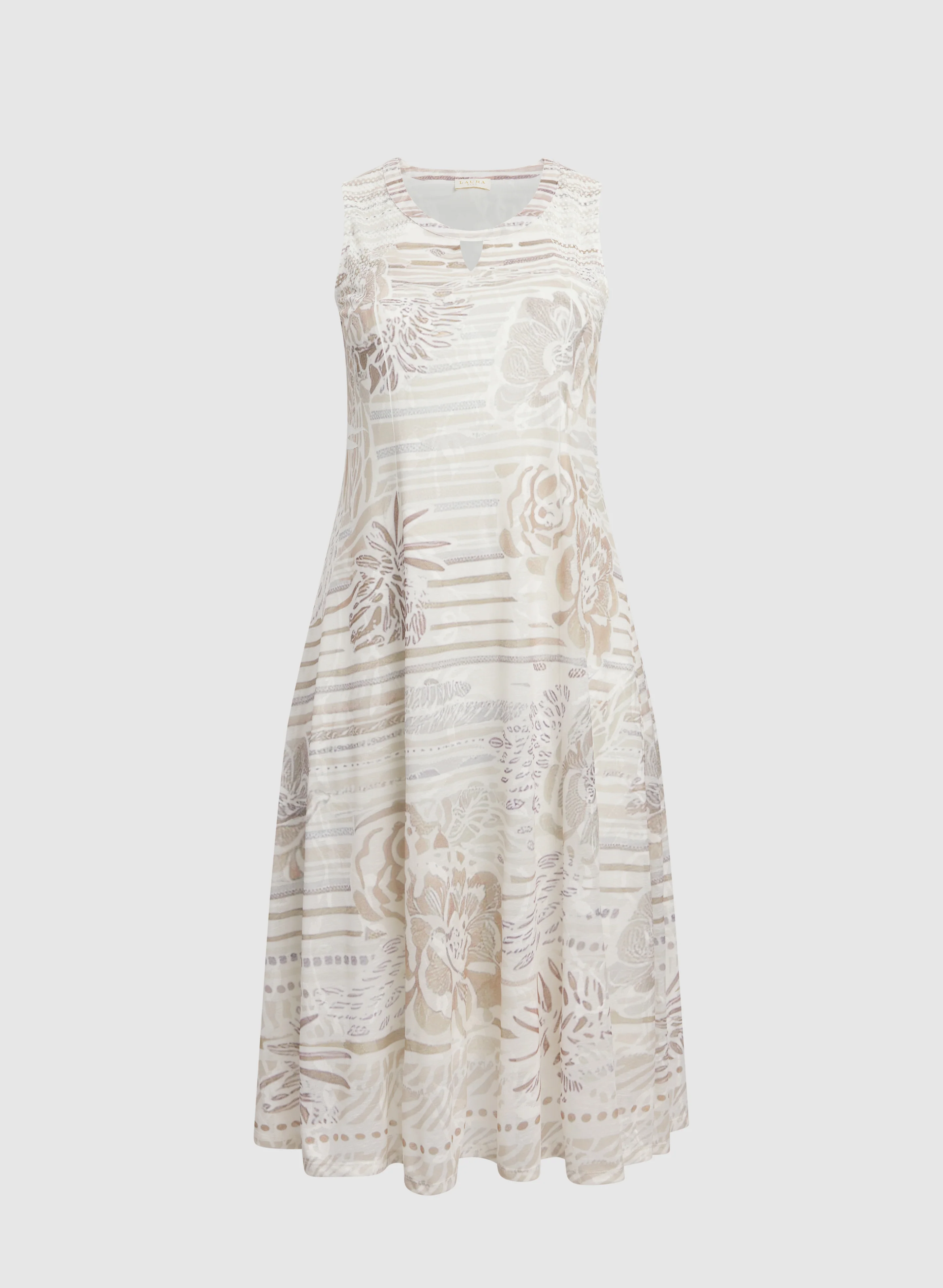 Tonal Printed Dress - Image 6