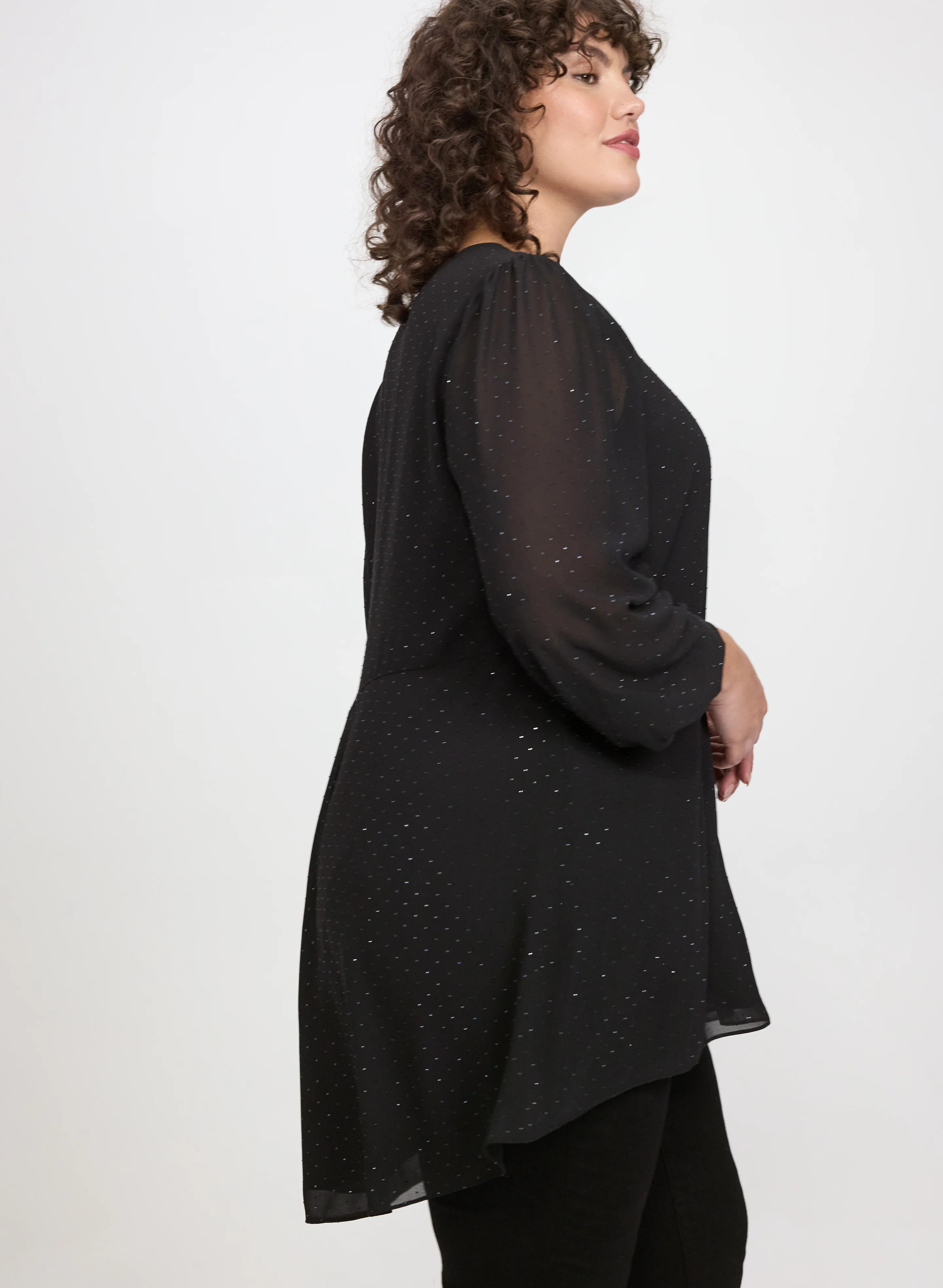 Tonal Stone Embellished Blouse - Image 5