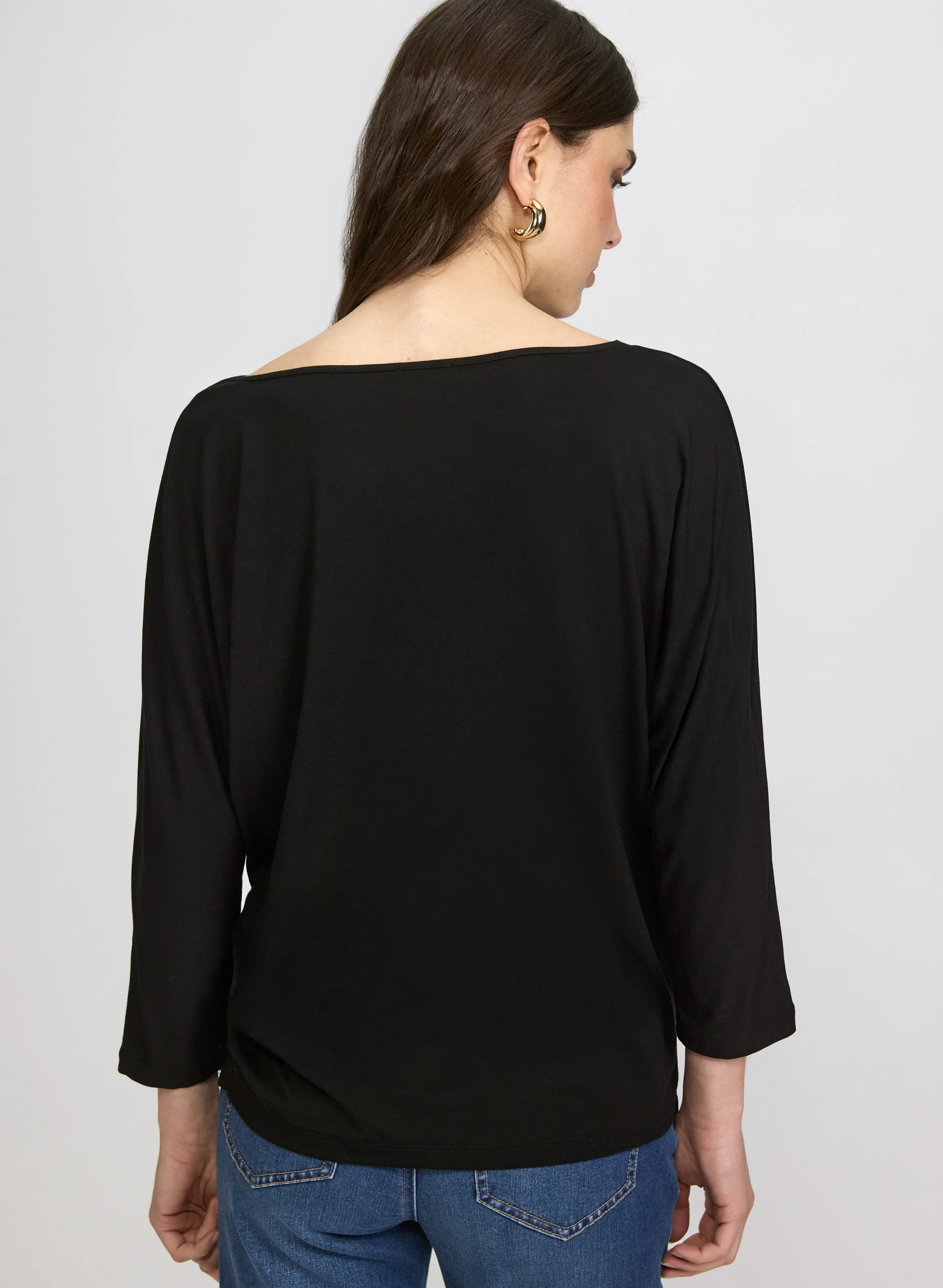 Tonal Stud Trim Top - Image 4