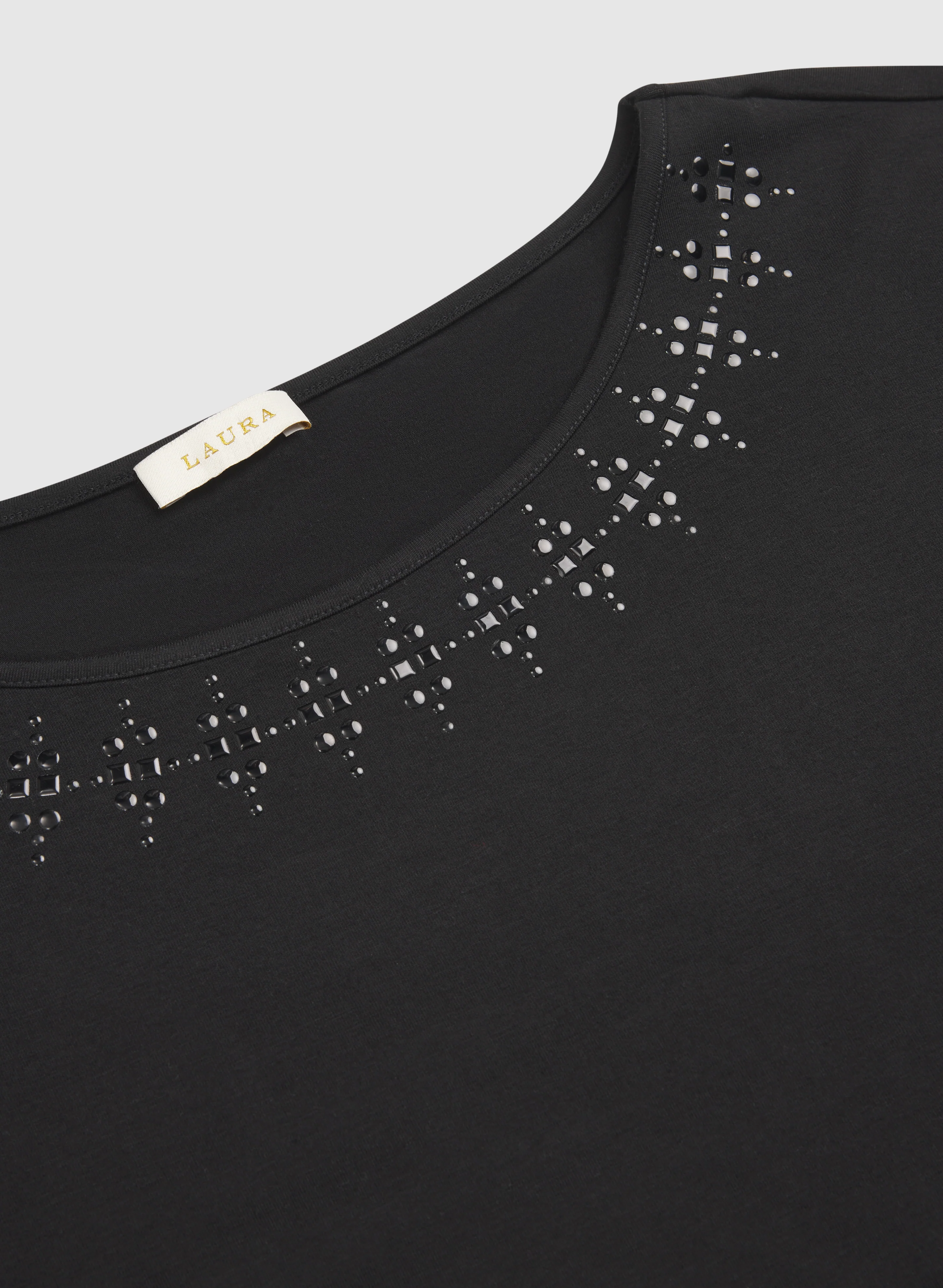 Tonal Stud Trim Top - Image 6