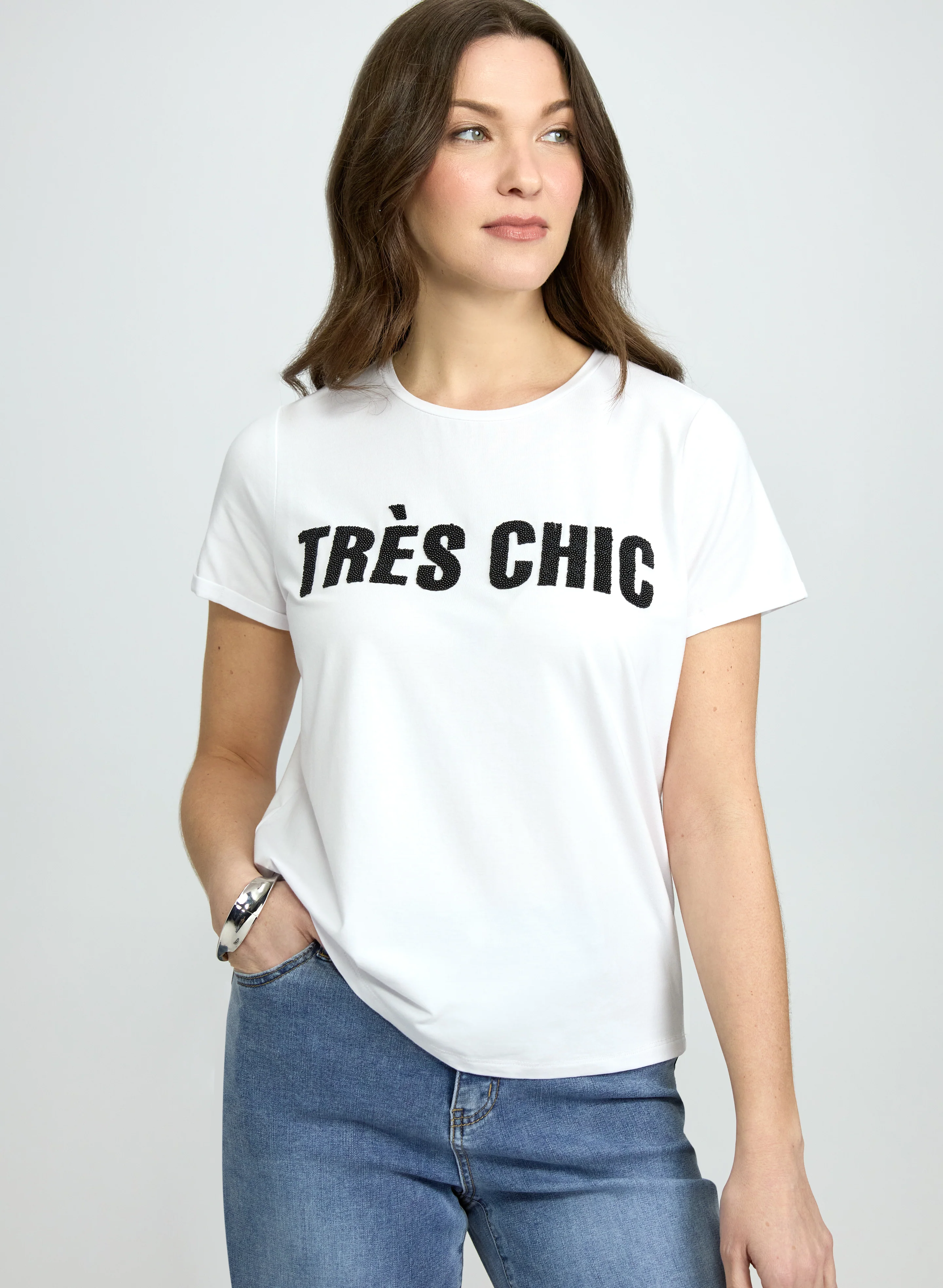 'Très Chic' T-Shirt - Image 5
