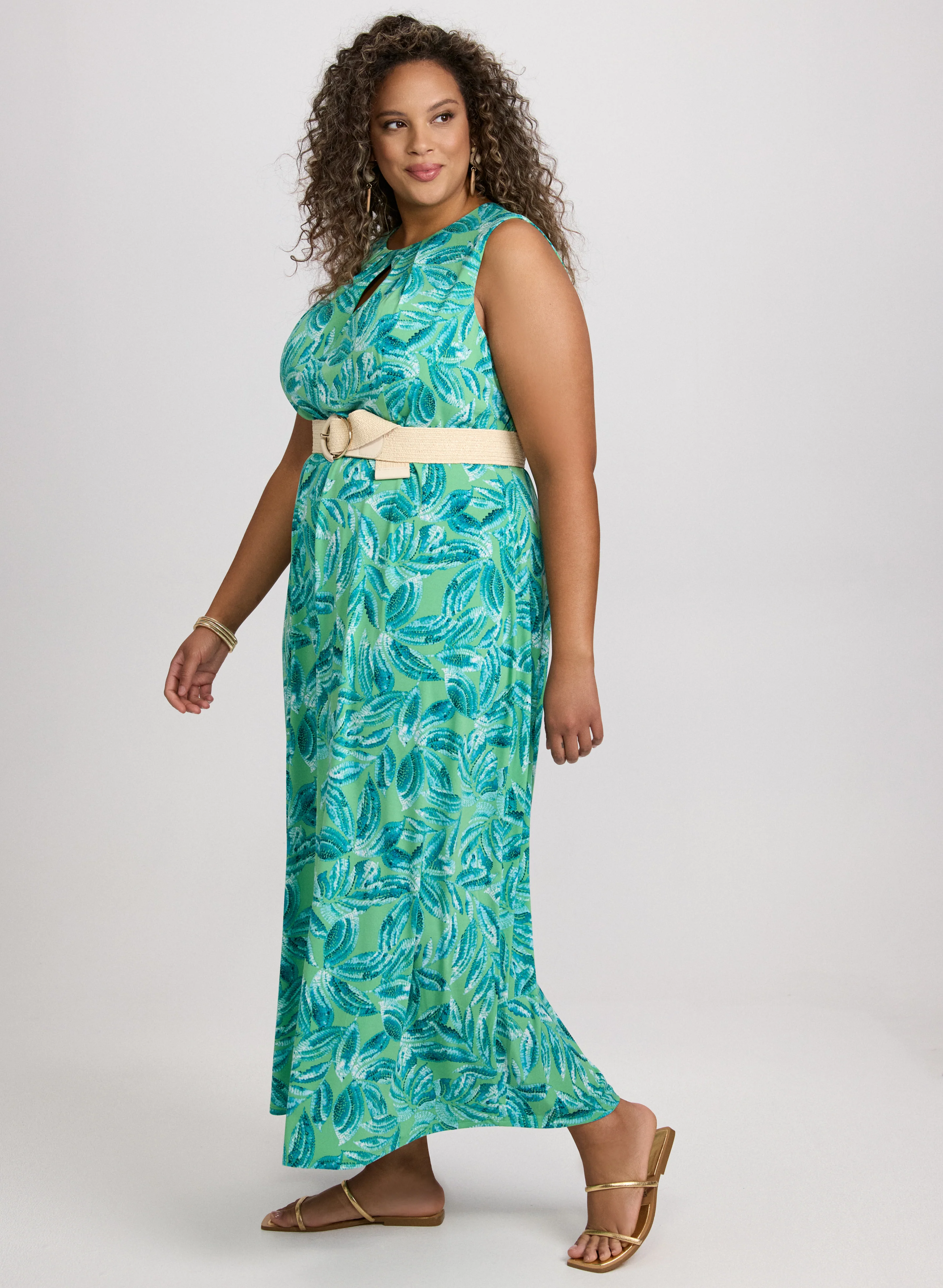 Tropical Maxi Dress - Image 3