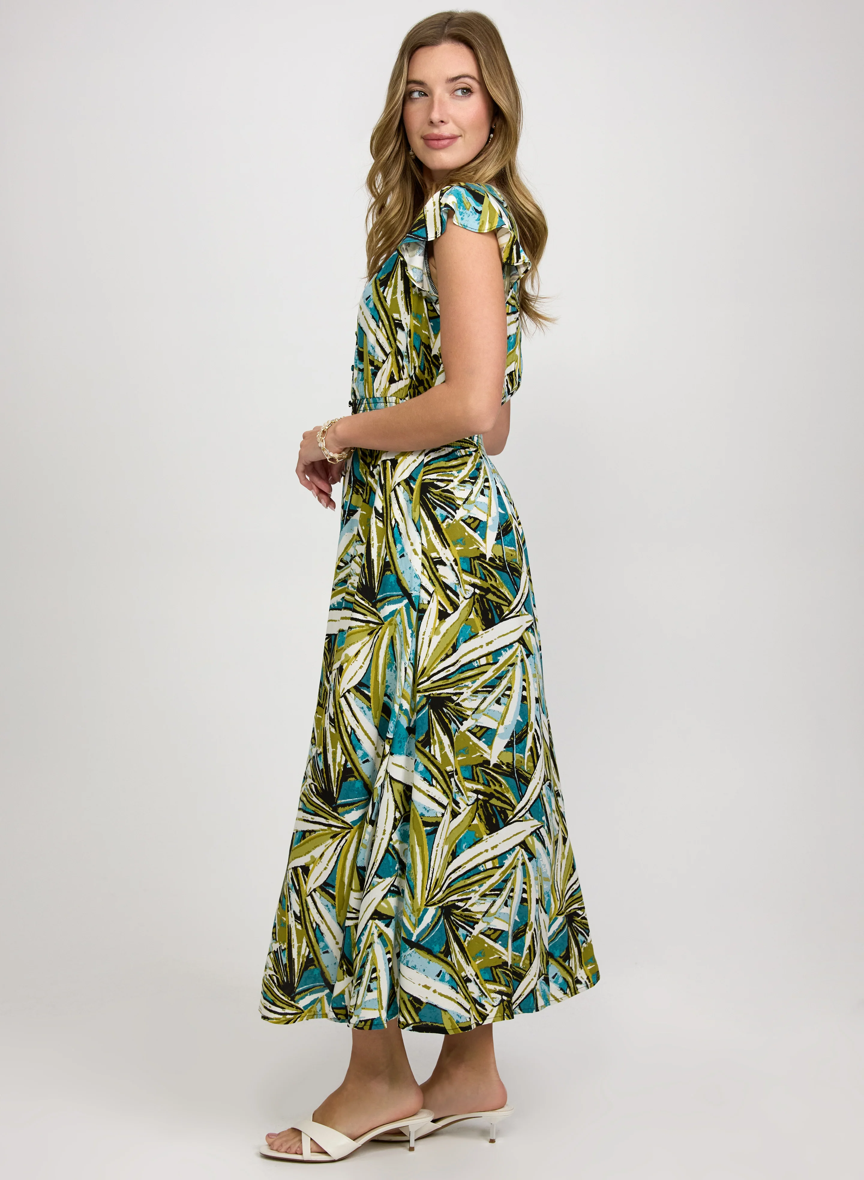 Tropical Maxi Dress - Image 2