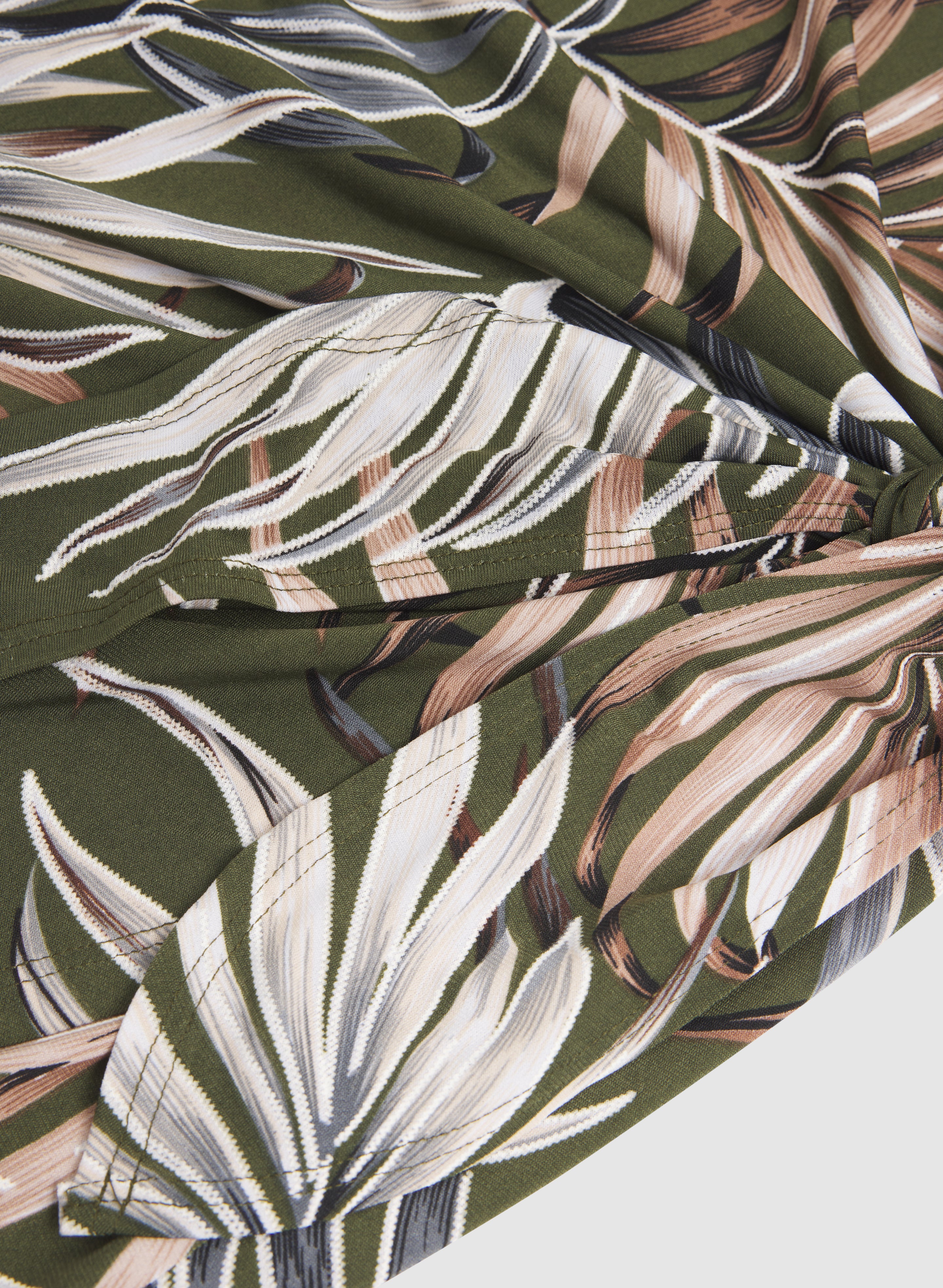 Tropical Print Dress - Image 7