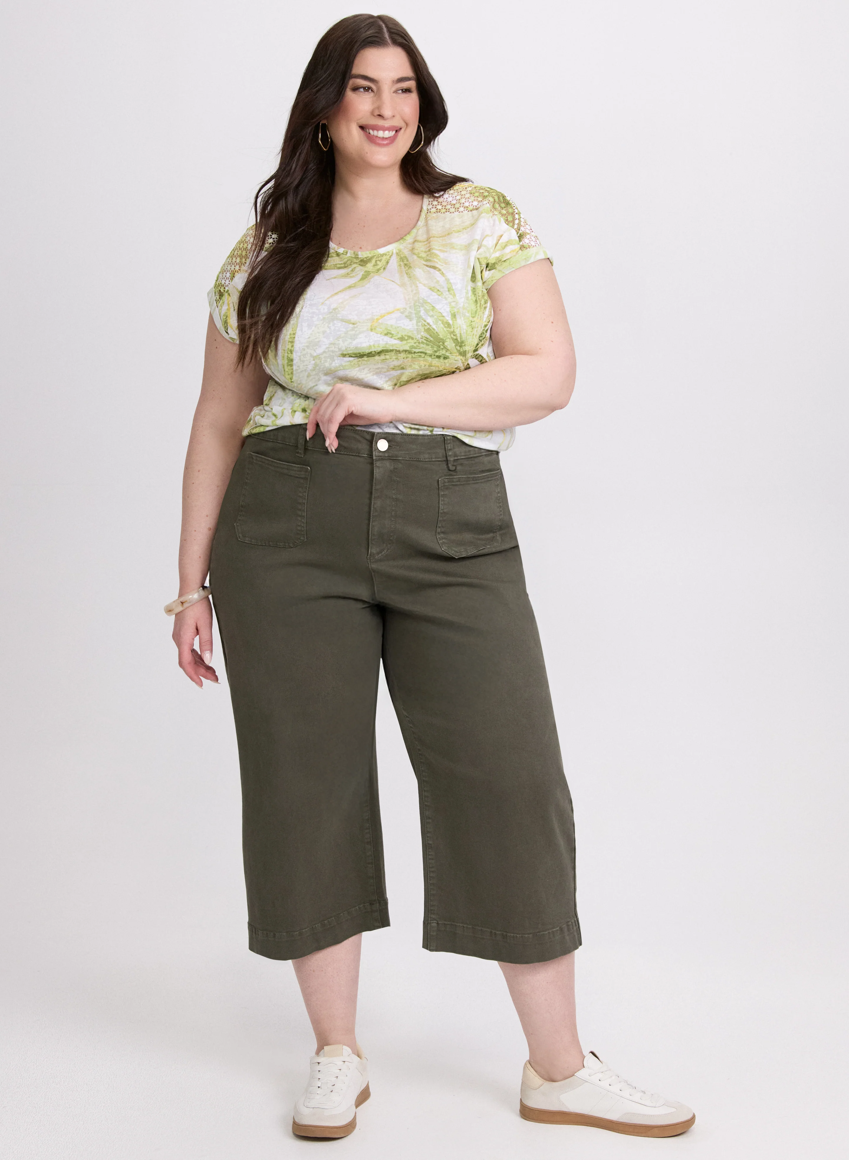 Tropical Print T-Shirt - Image 3
