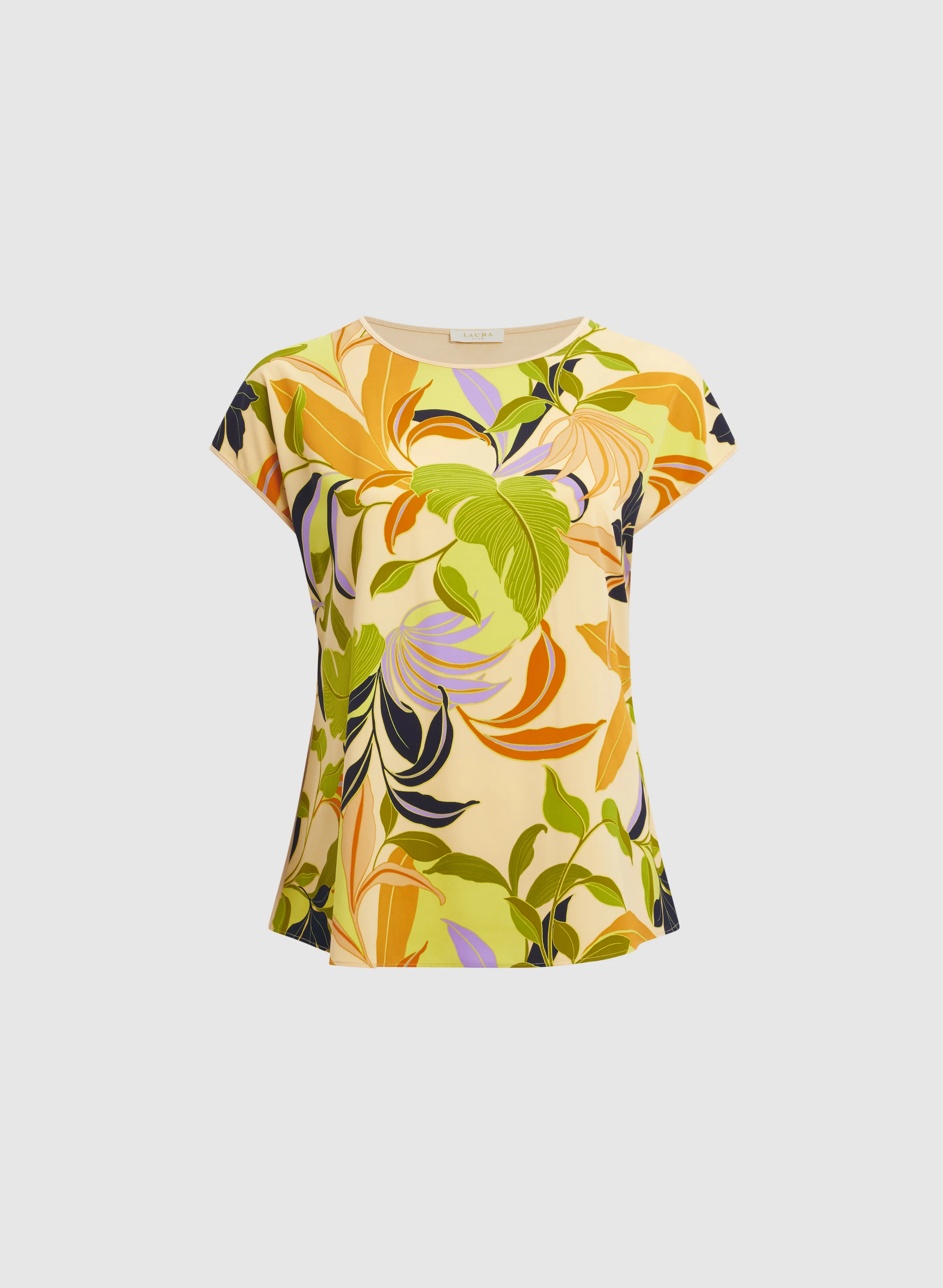 Tropical Print Top - Image 6