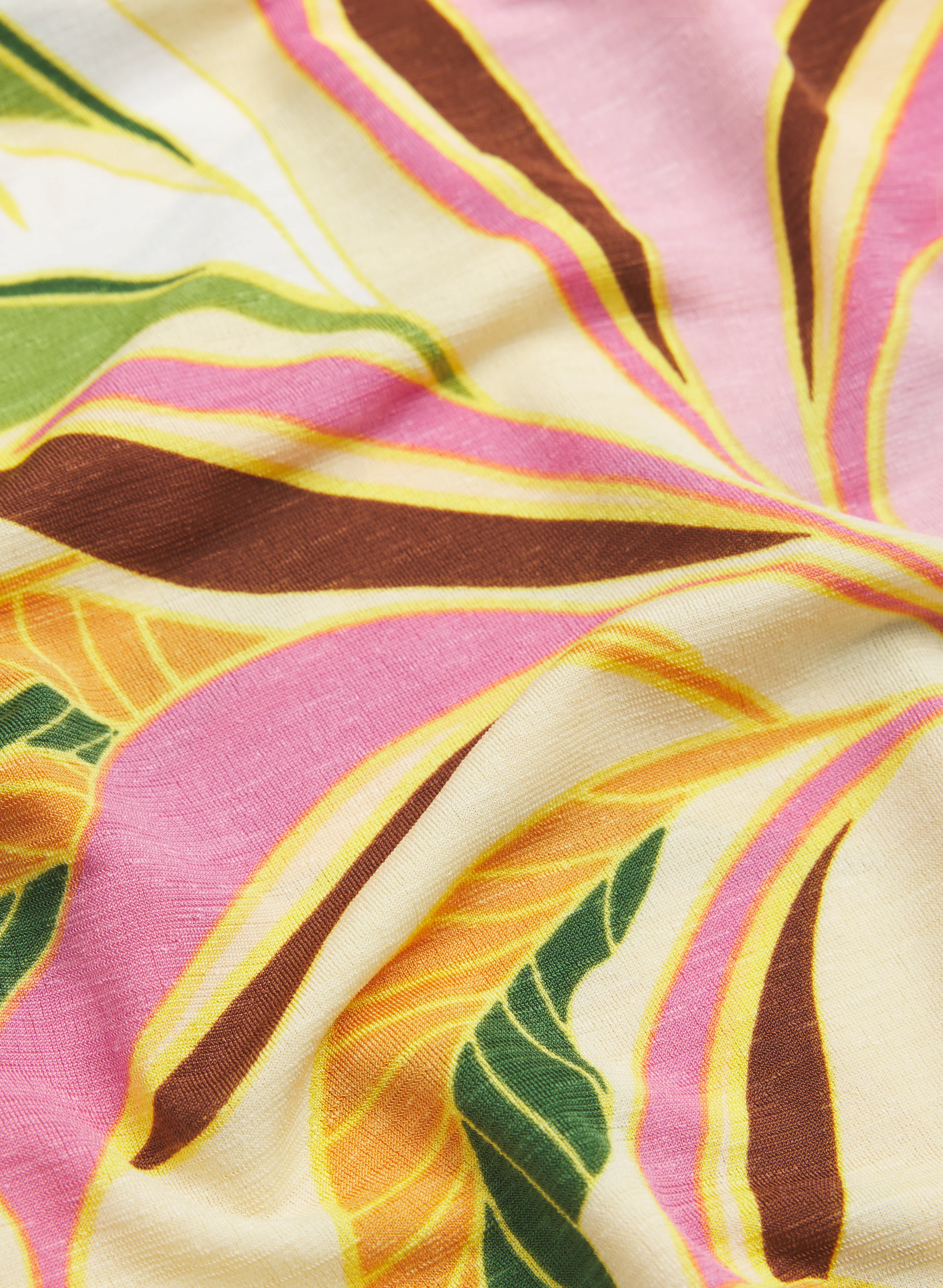 Tropical Print Top - Image 7