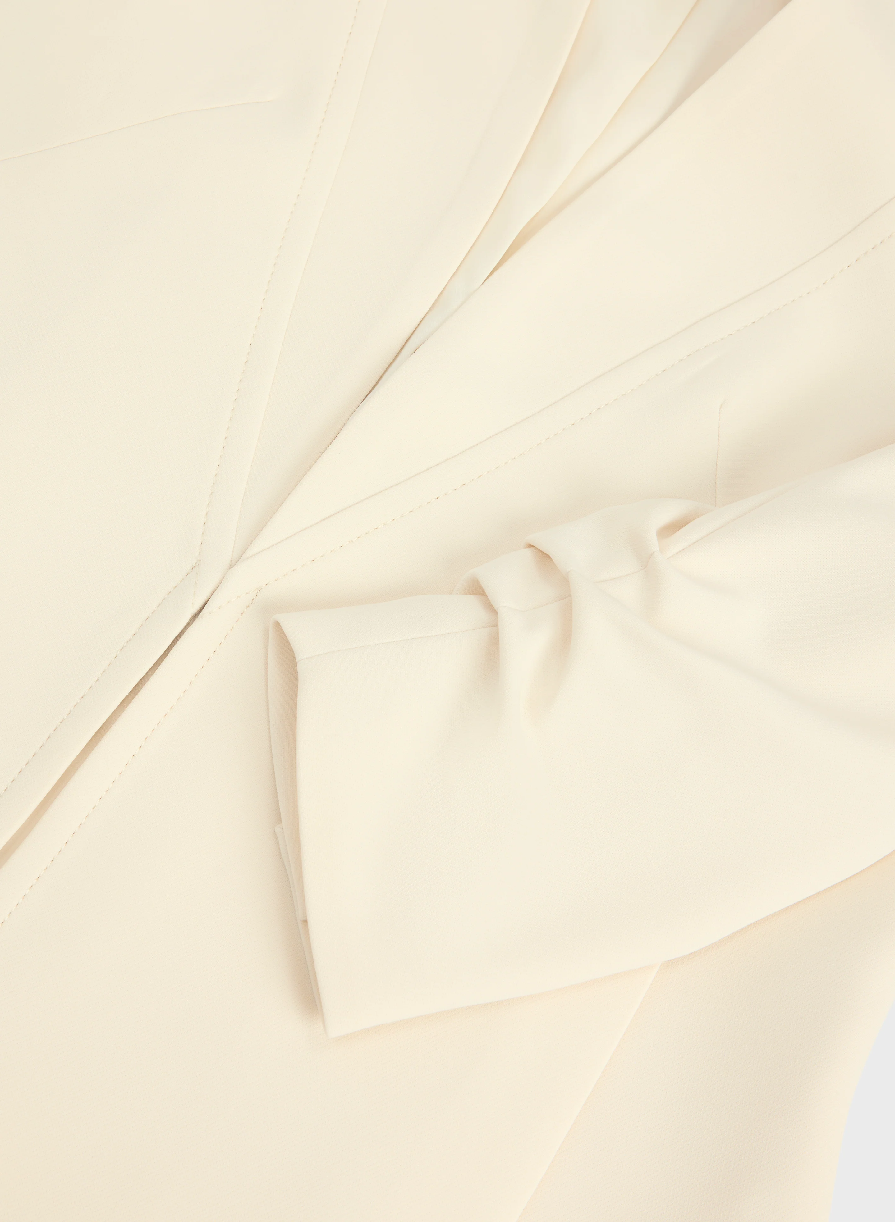 Twill 3/4 Sleeve Blazer - Image 7