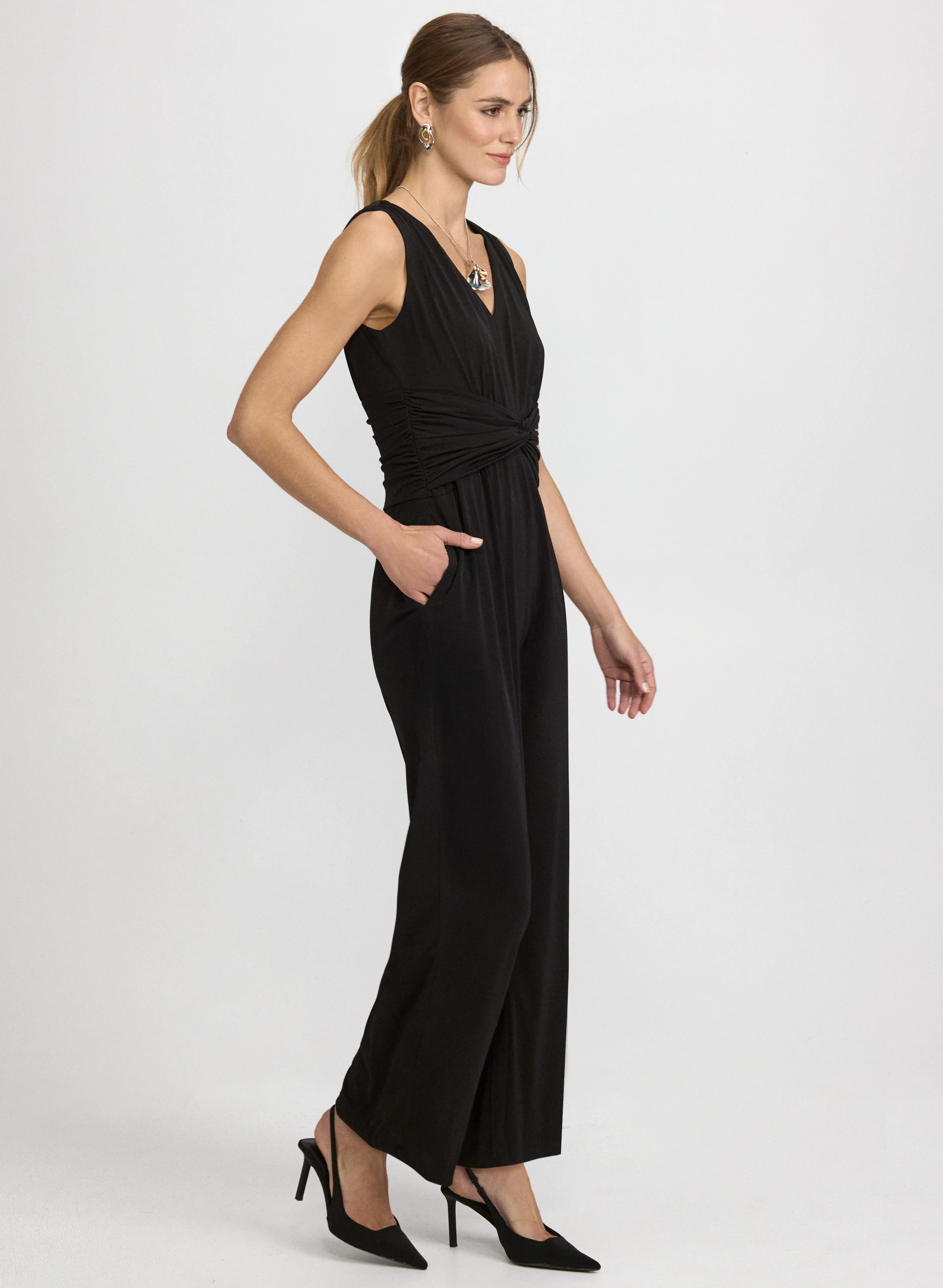 Twist Detail Jumpsuit - Image 2