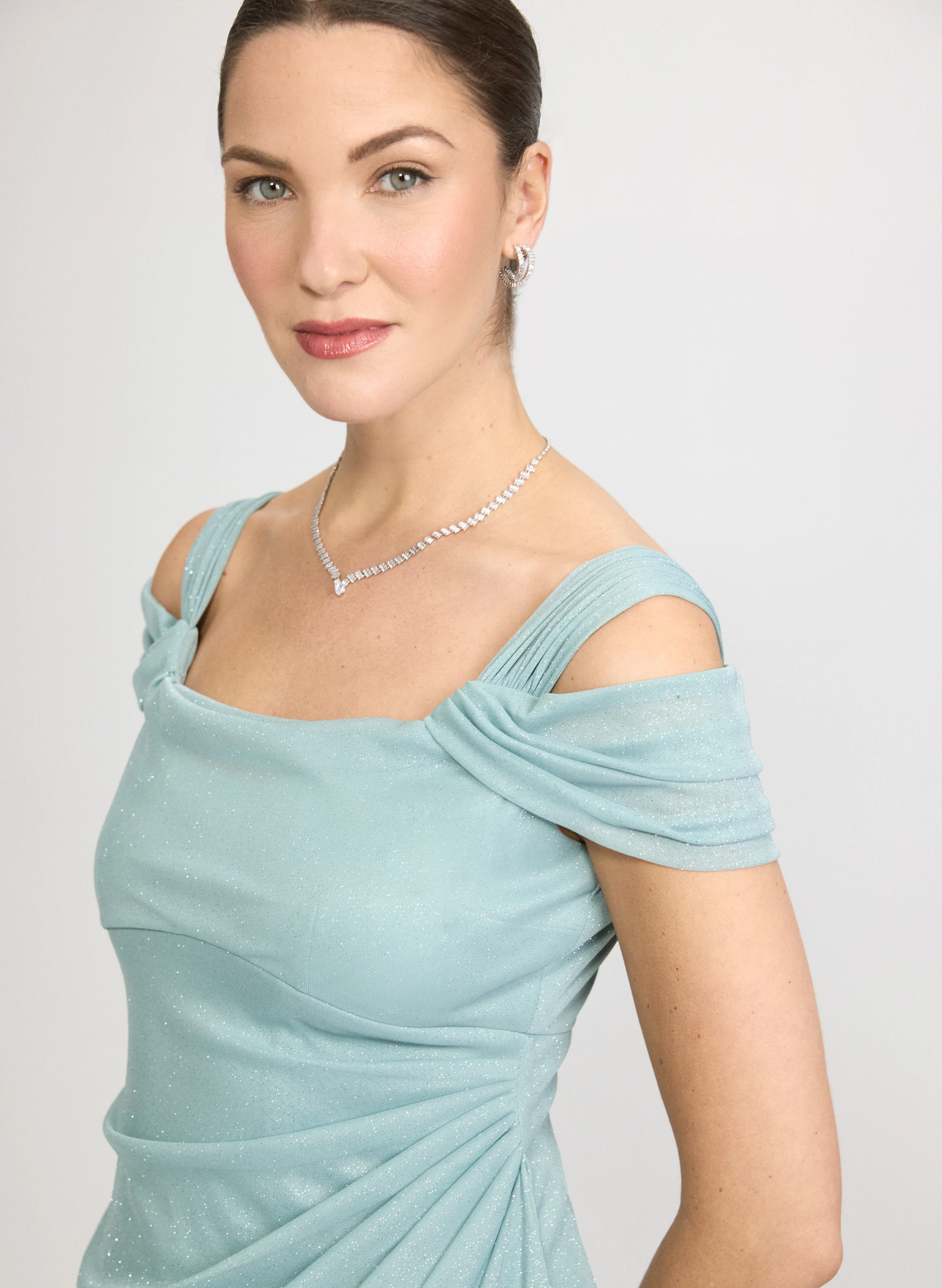 Twisted Cold-Shoulder Dress - Image 3