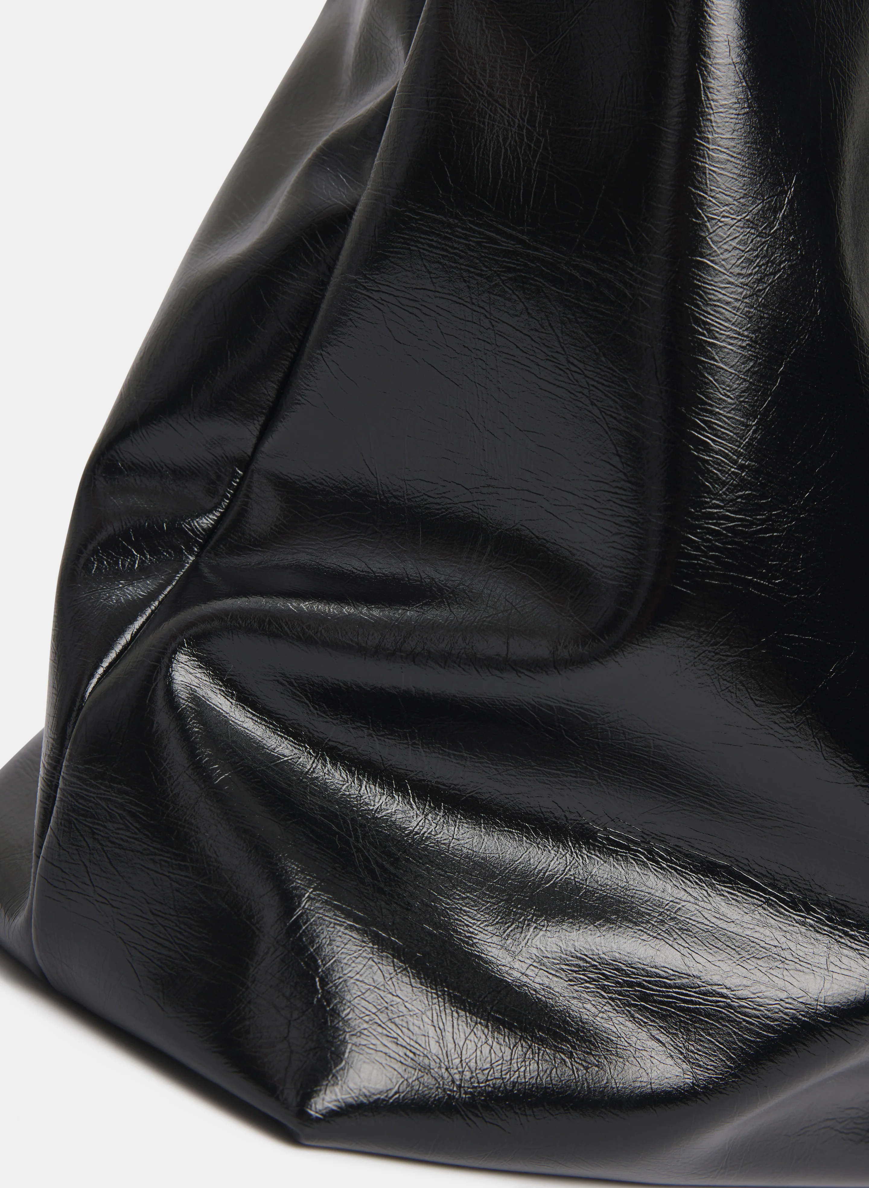 Vegan Leather Handbag & Pouch Set - Image 6