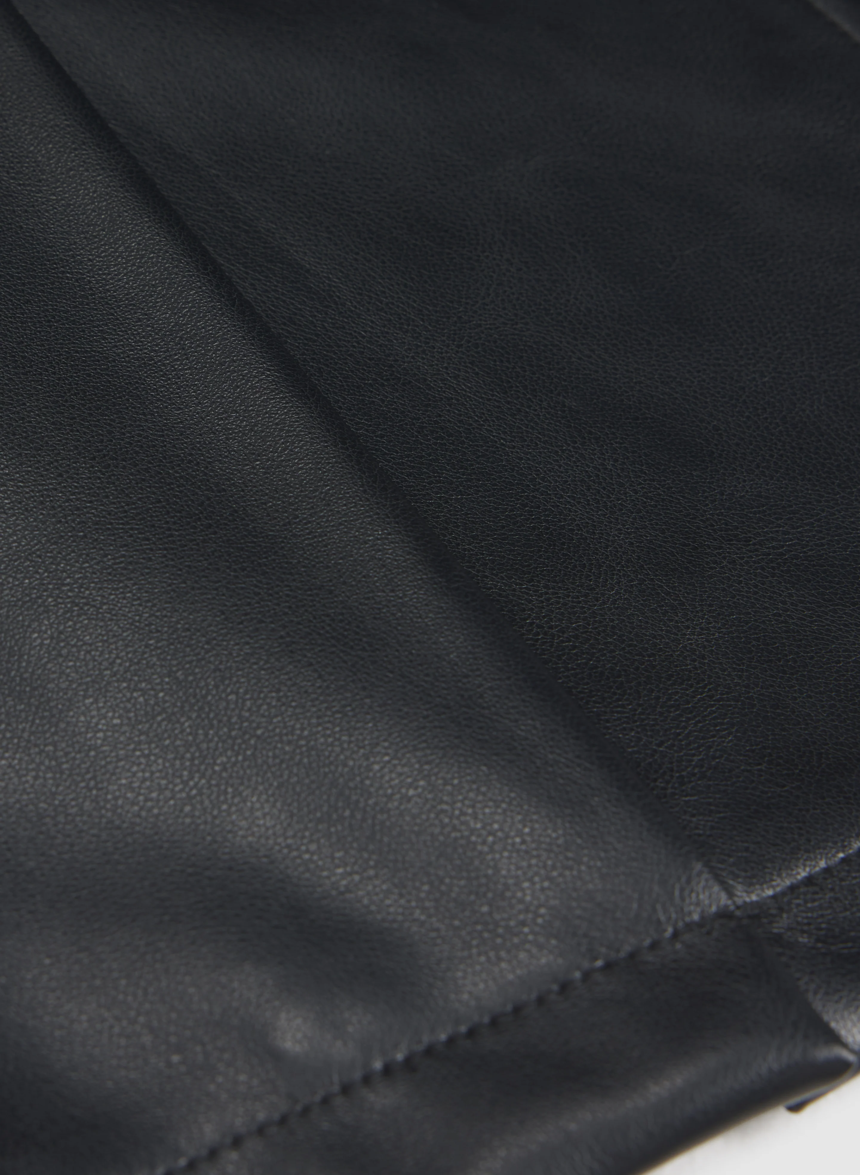 Vegan Leather Pencil Skirt - Image 7