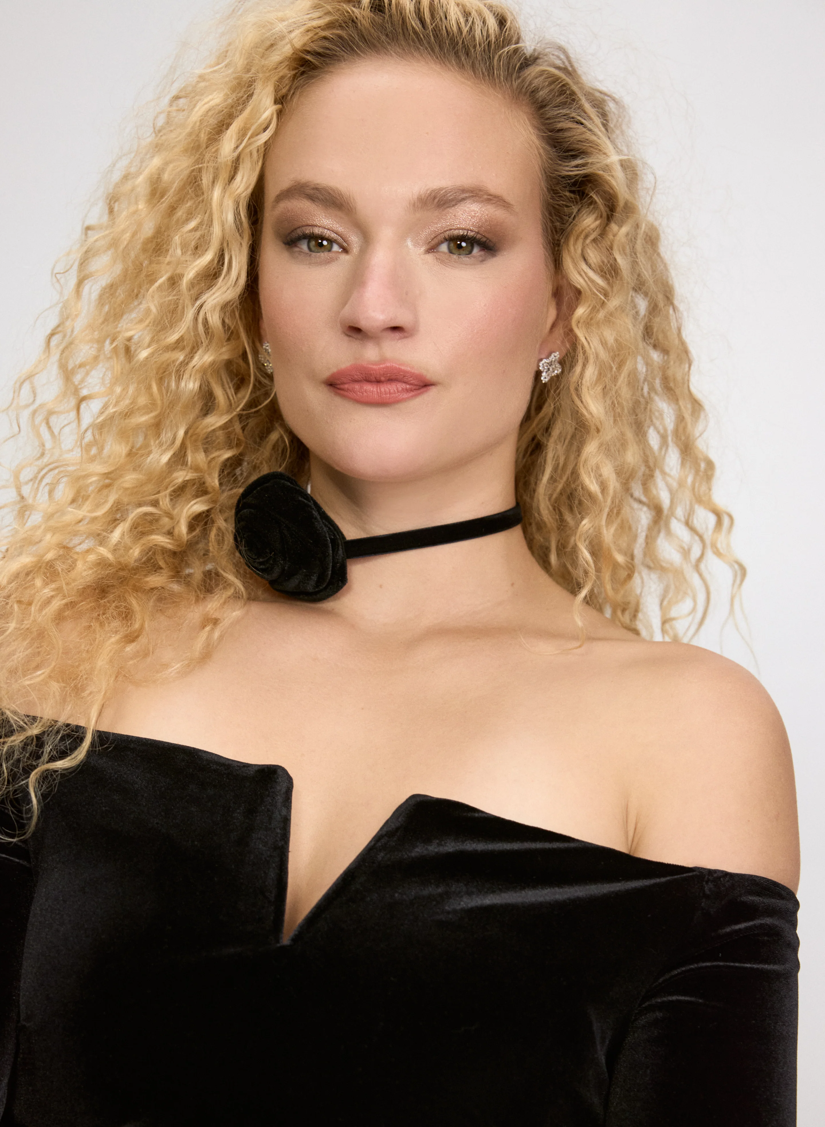 Velvet Off-Shoulder Dress - Image 6