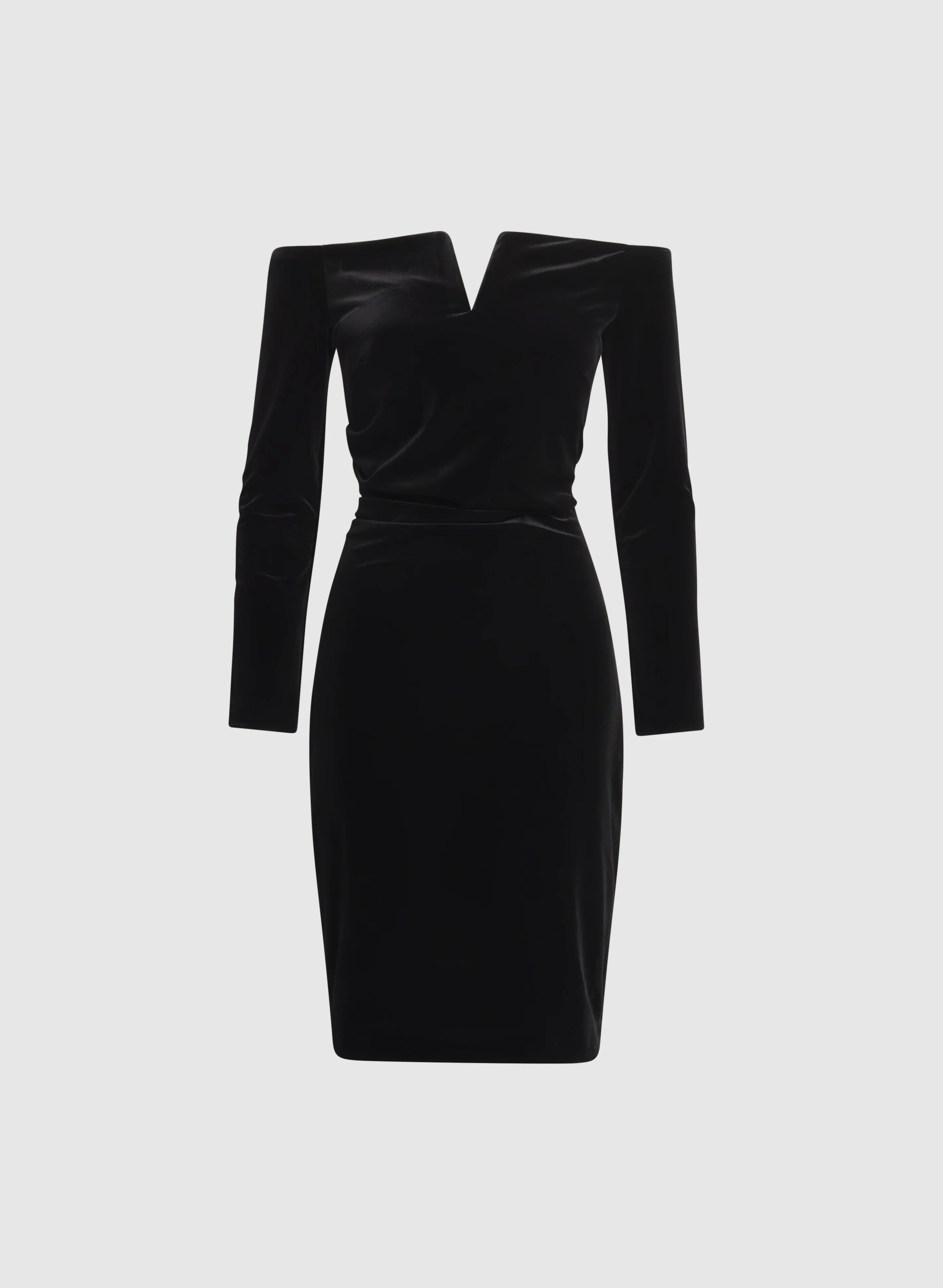 Velvet Off-Shoulder Dress - Image 7