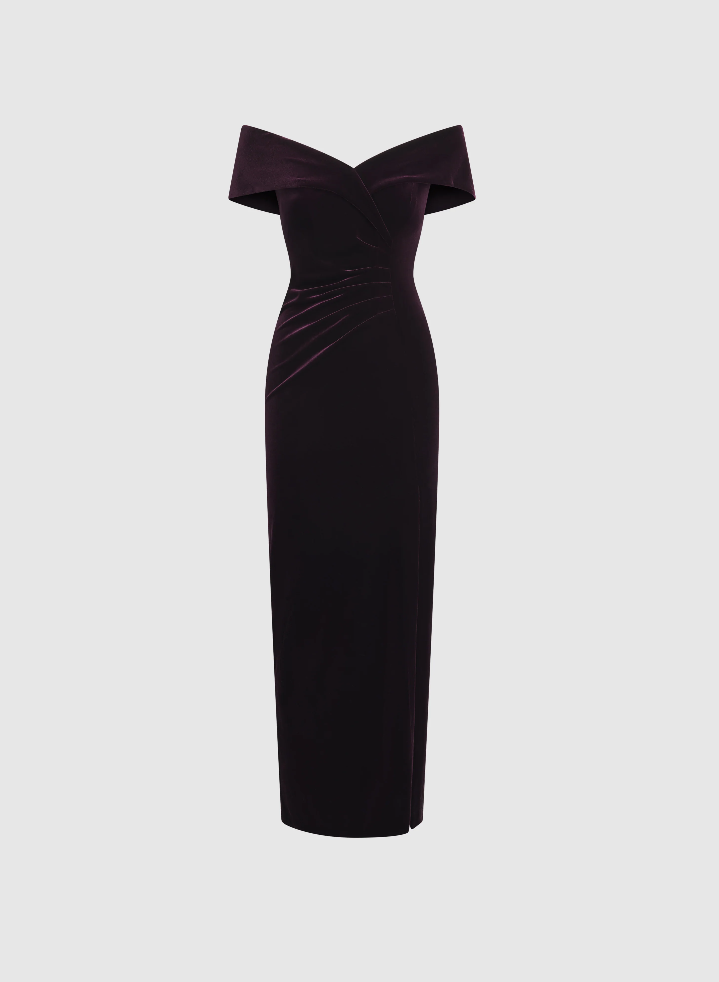 Velvet Off-Shoulder Dress - Image 6