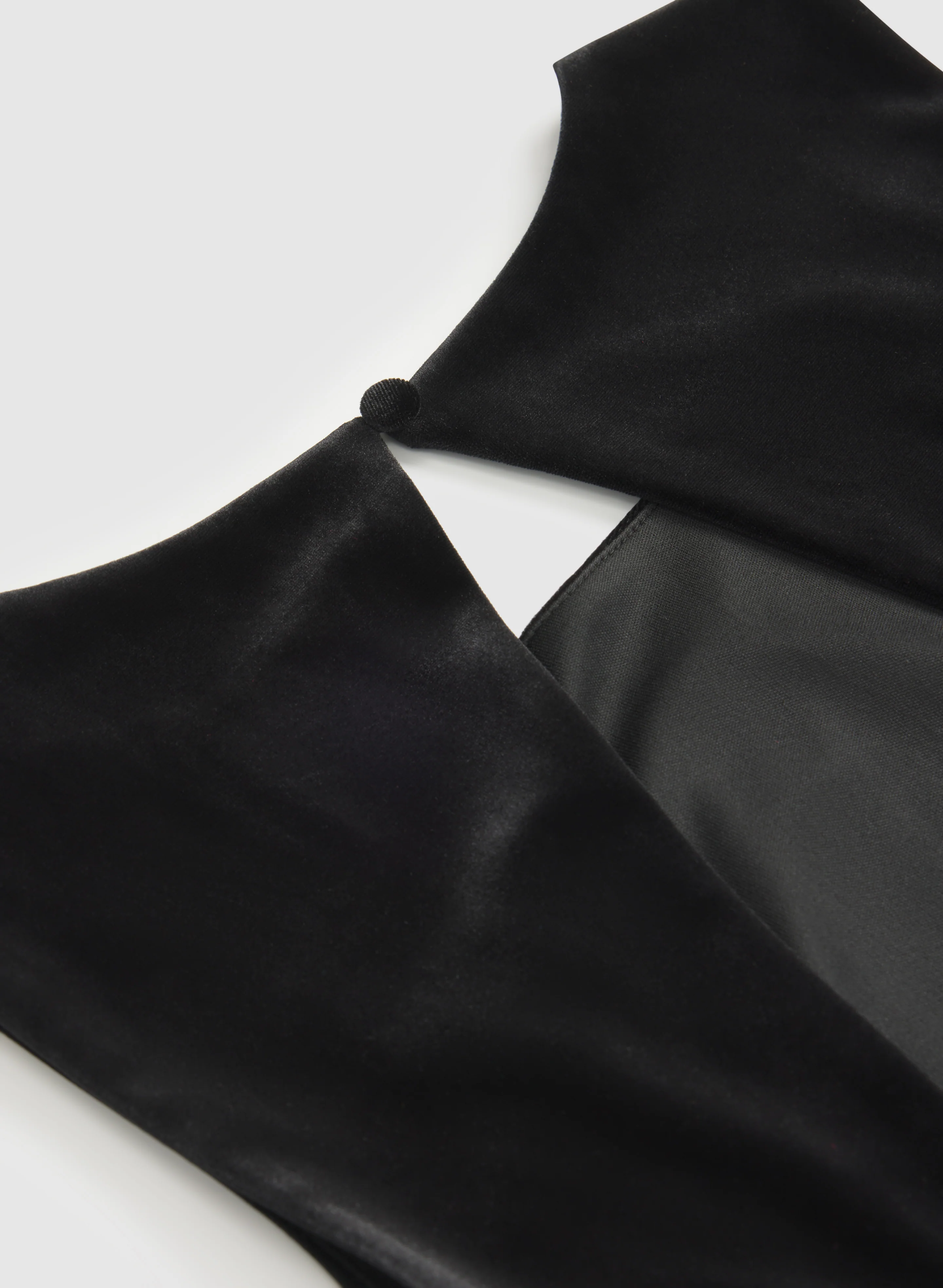 Velvet Open Back Dress - Image 6