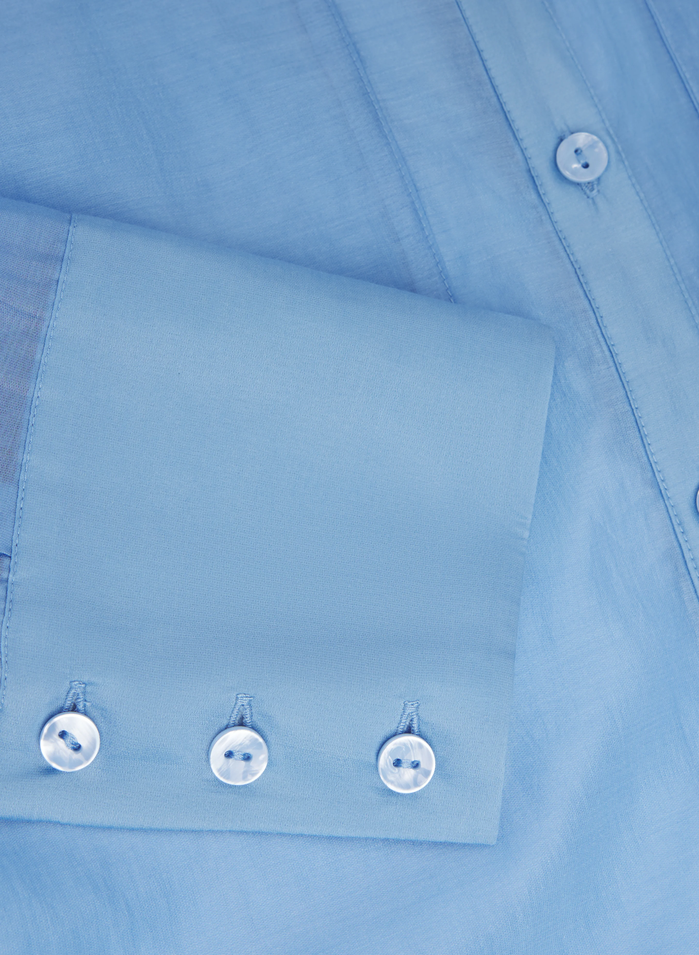 Voile Button-Down Blouse - Image 7