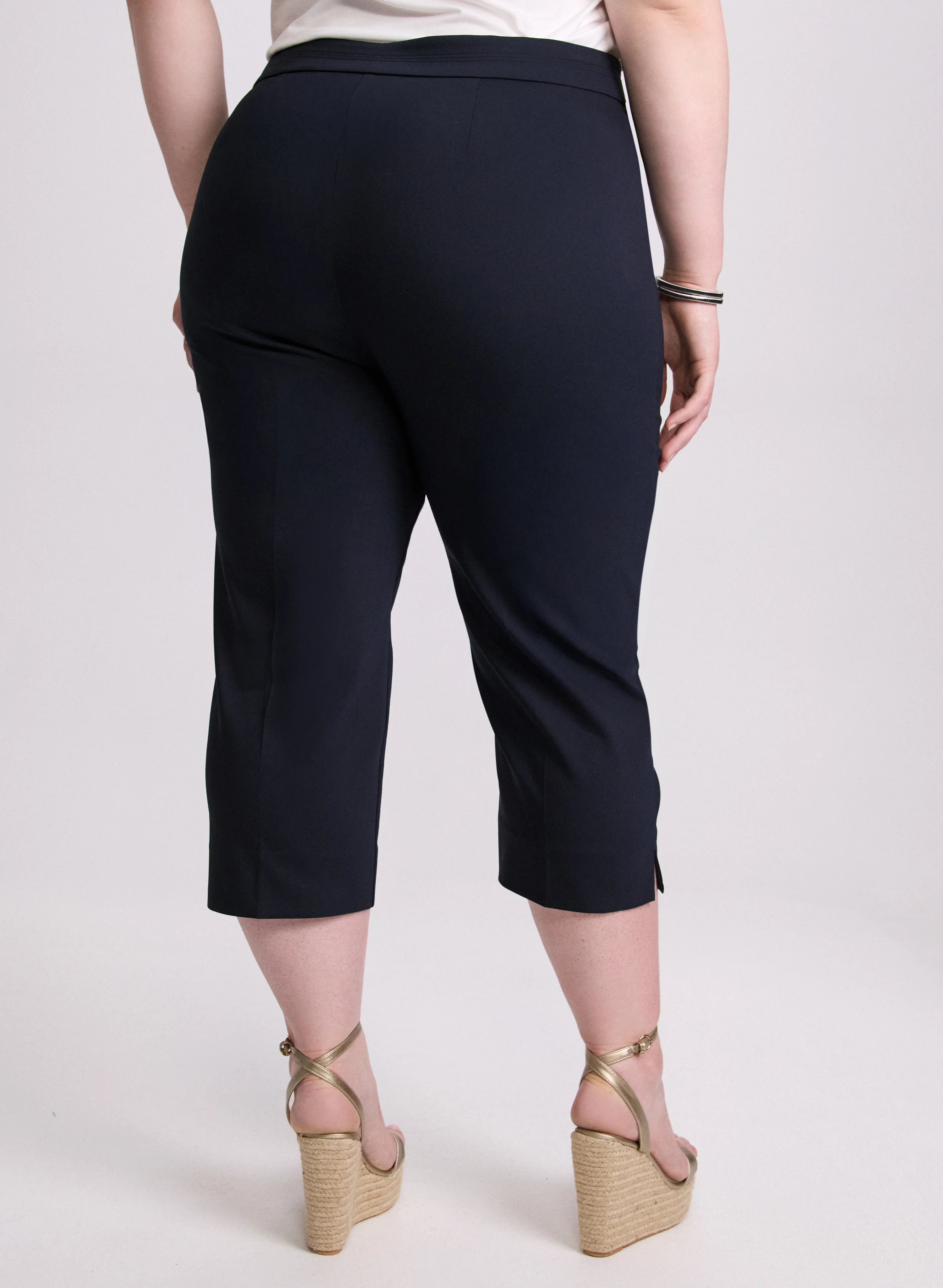 Waist Detail Capris - Image 4