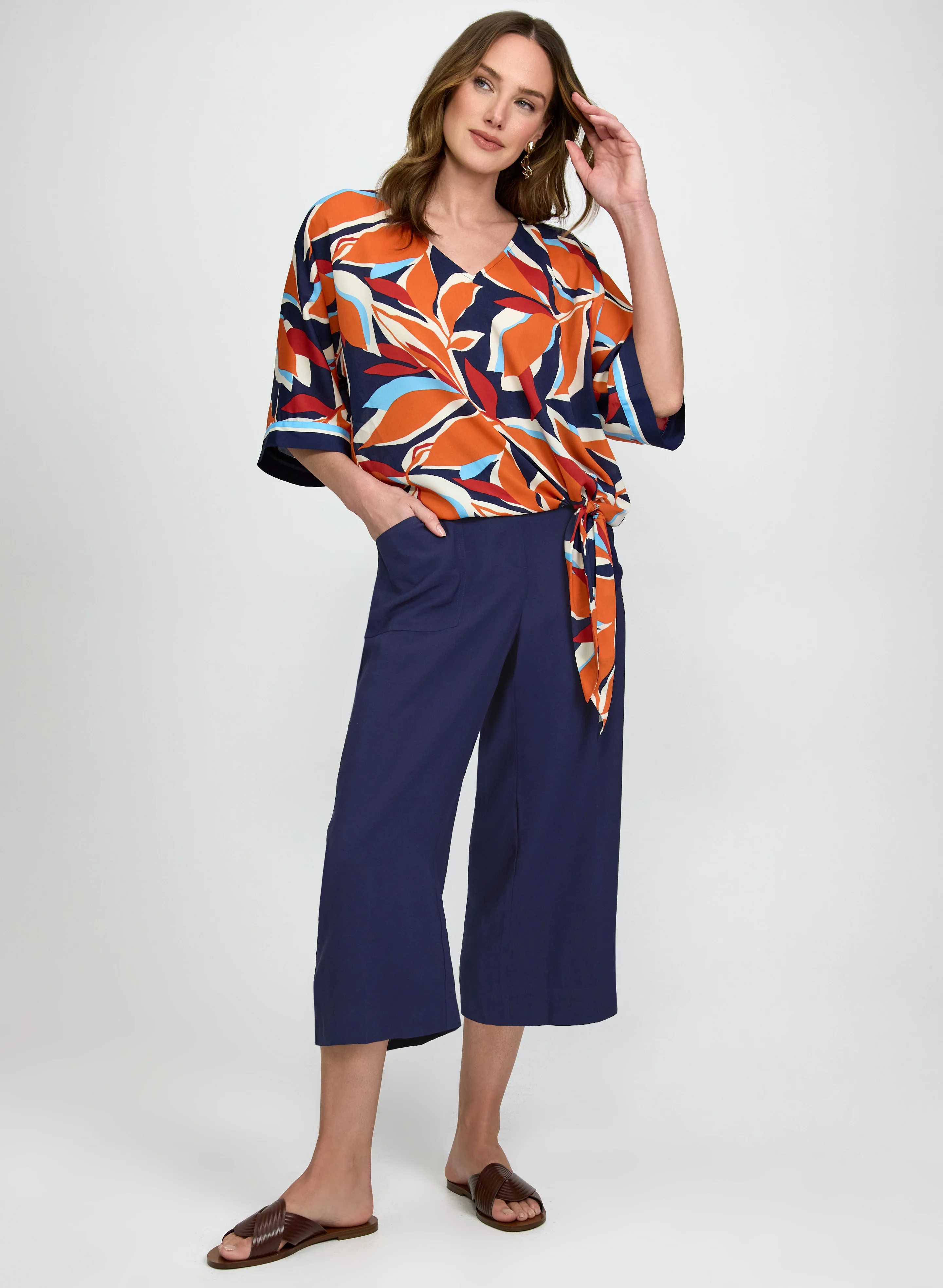 Wide-Leg Capris - Image 3