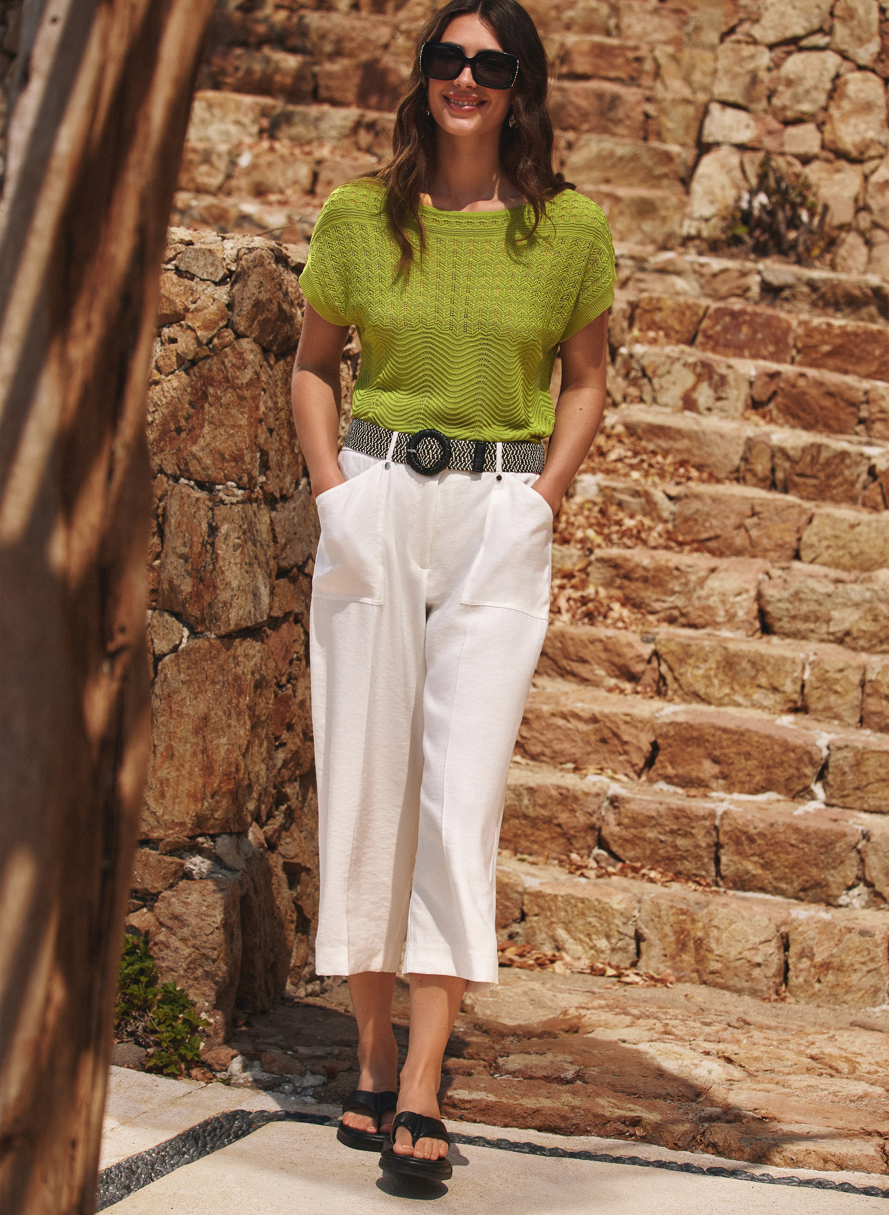 Wide-Leg Capris - Image 3