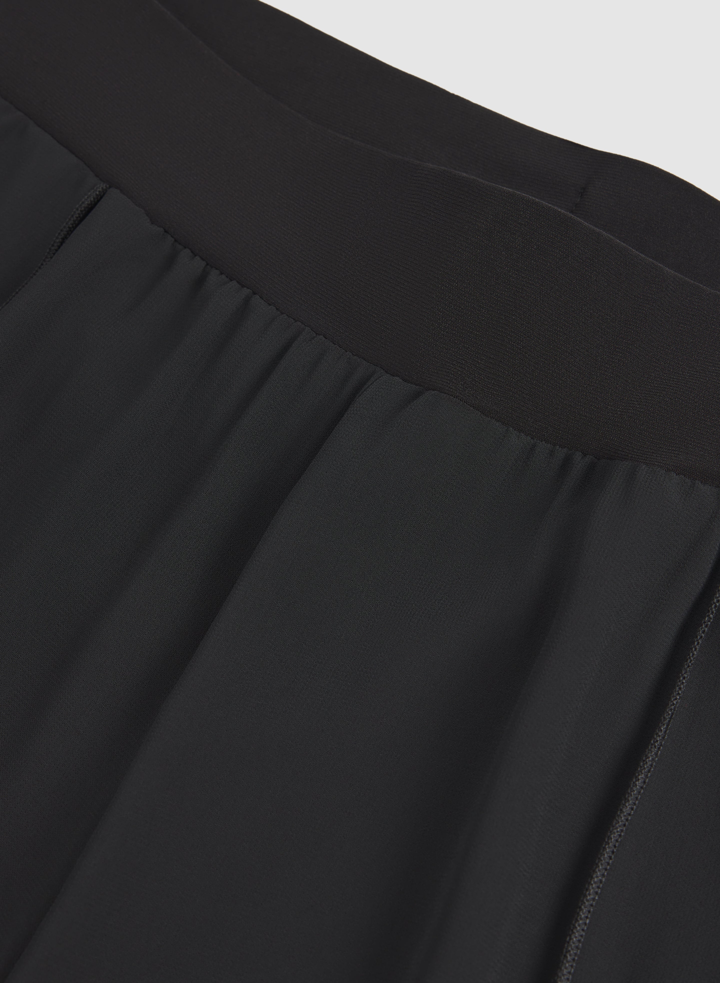 Wide-Leg Chiffon Pants - Image 7