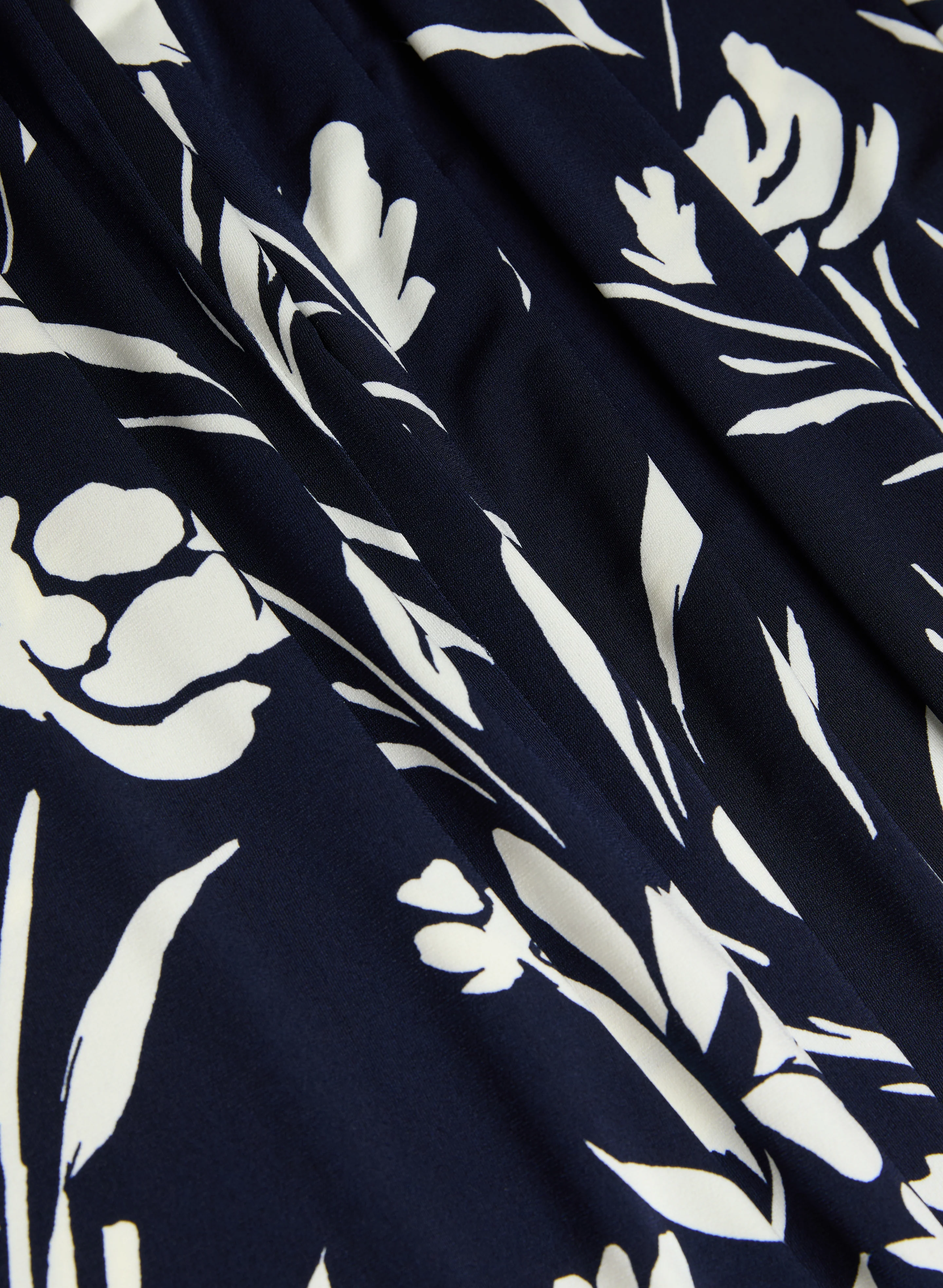 Wide-Leg Floral Print Pants - Image 7