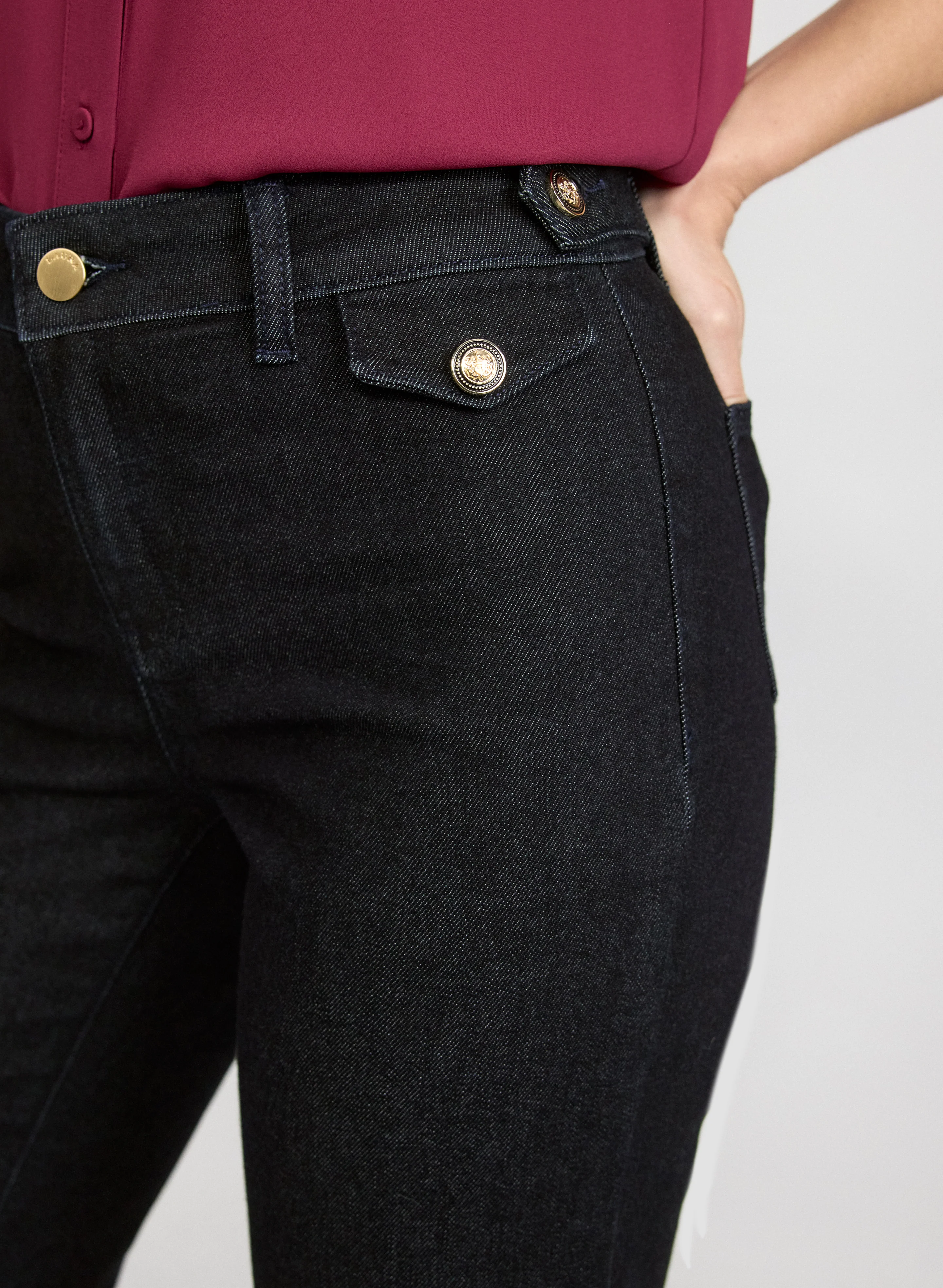 Wide-Leg Trouser Jeans - Image 2