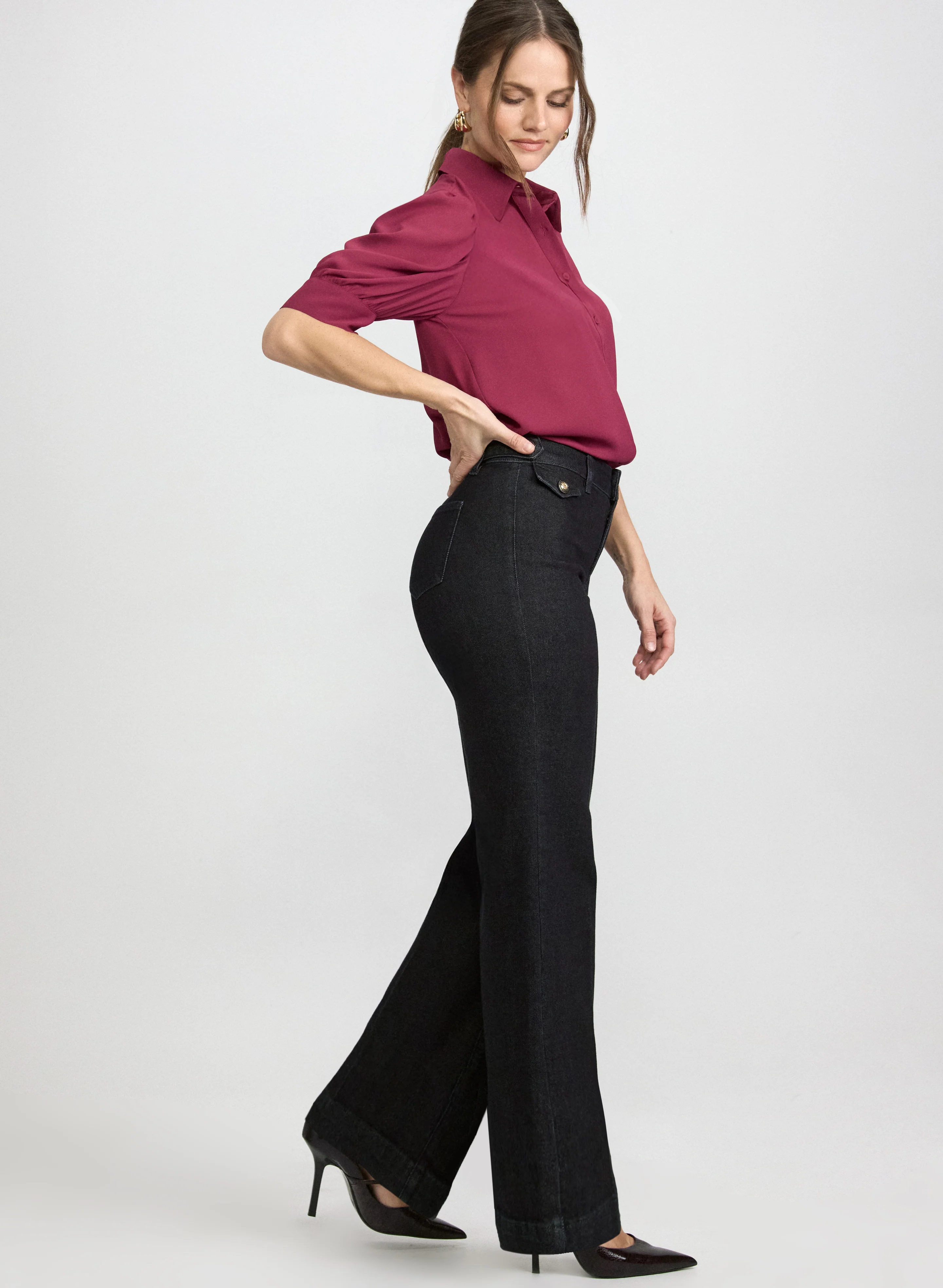 Wide-Leg Trouser Jeans - Image 5