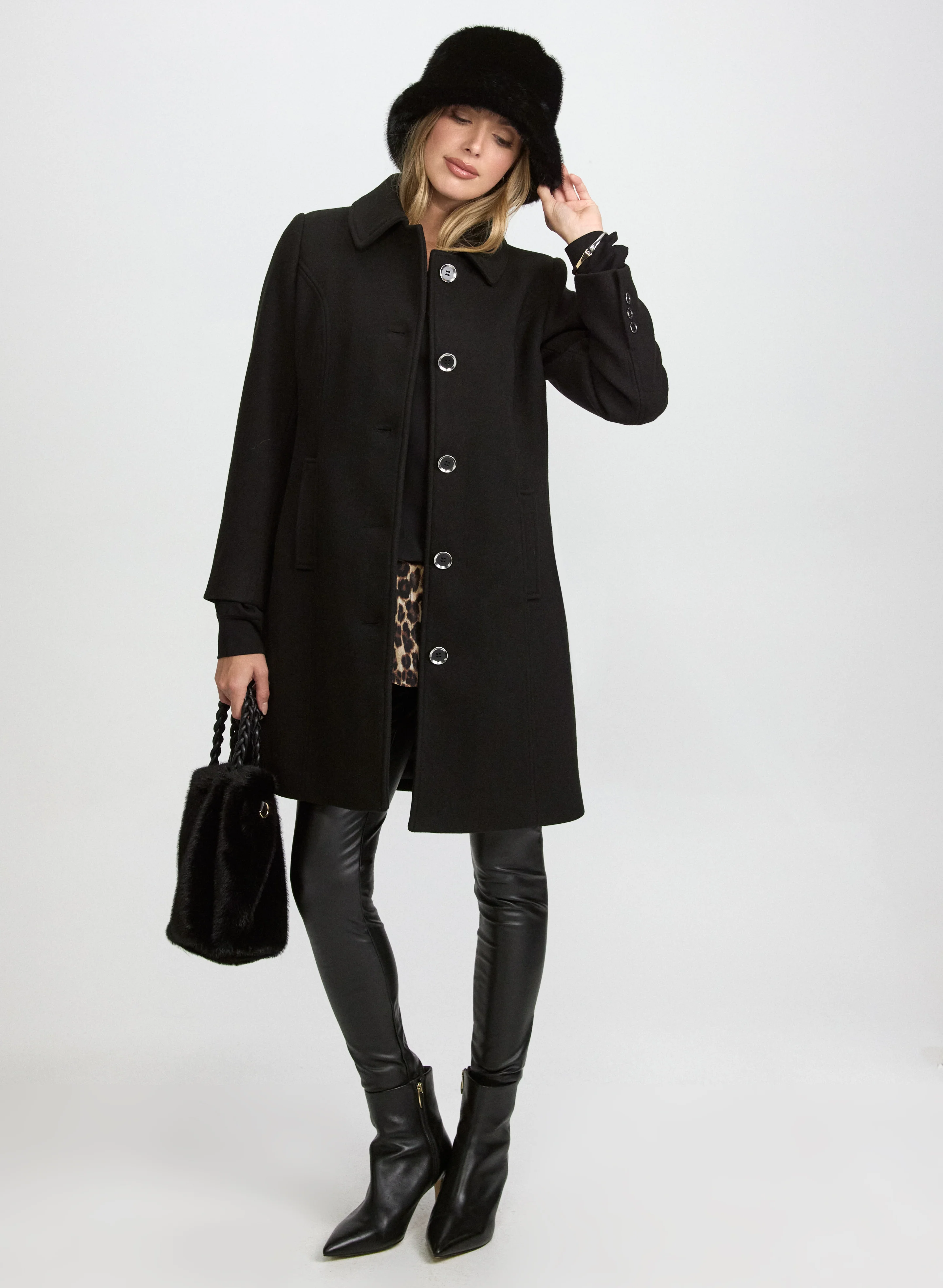 Wool-Blend Coat - Image 2