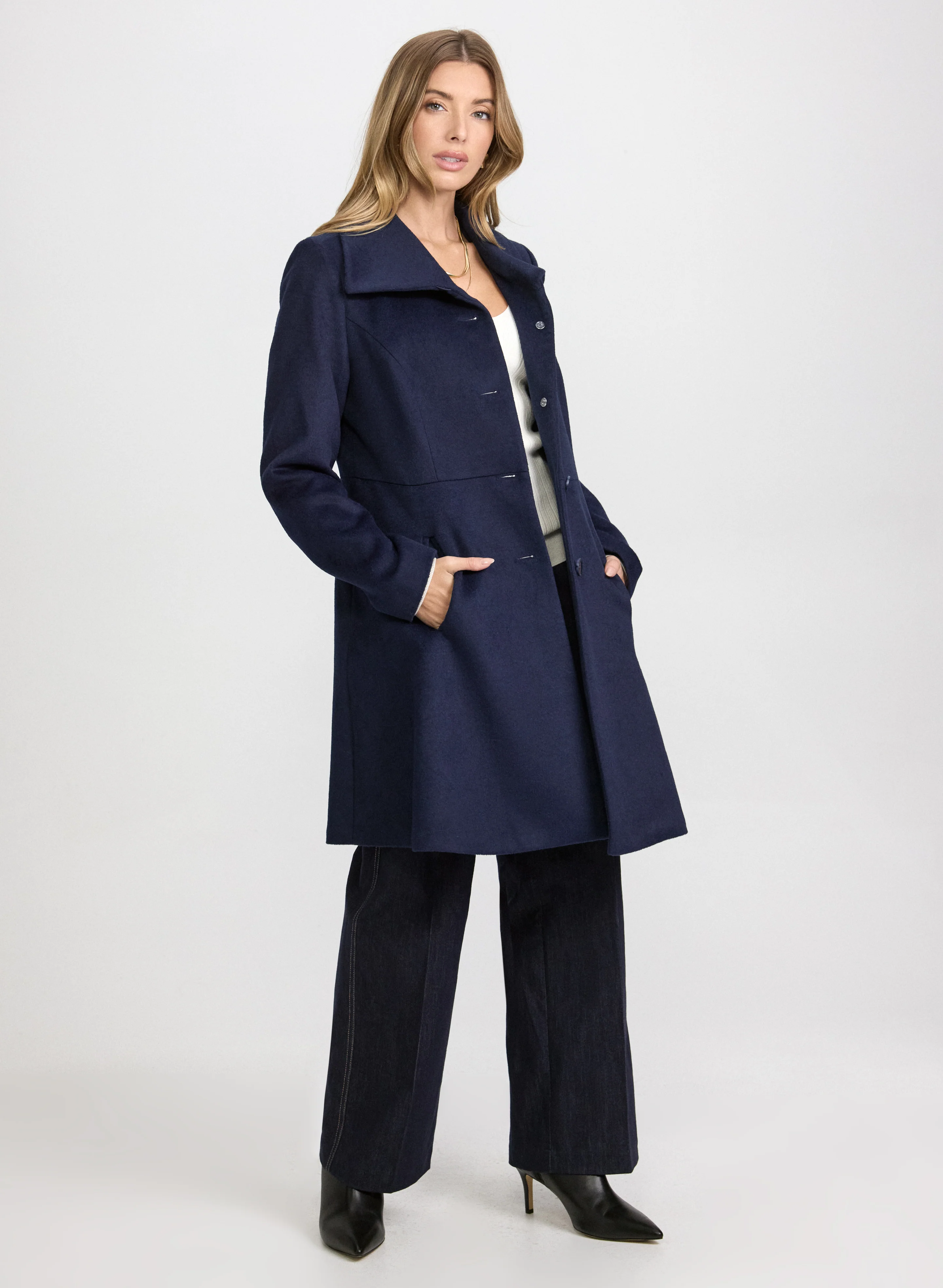 Wool-Blend Coat - Image 2