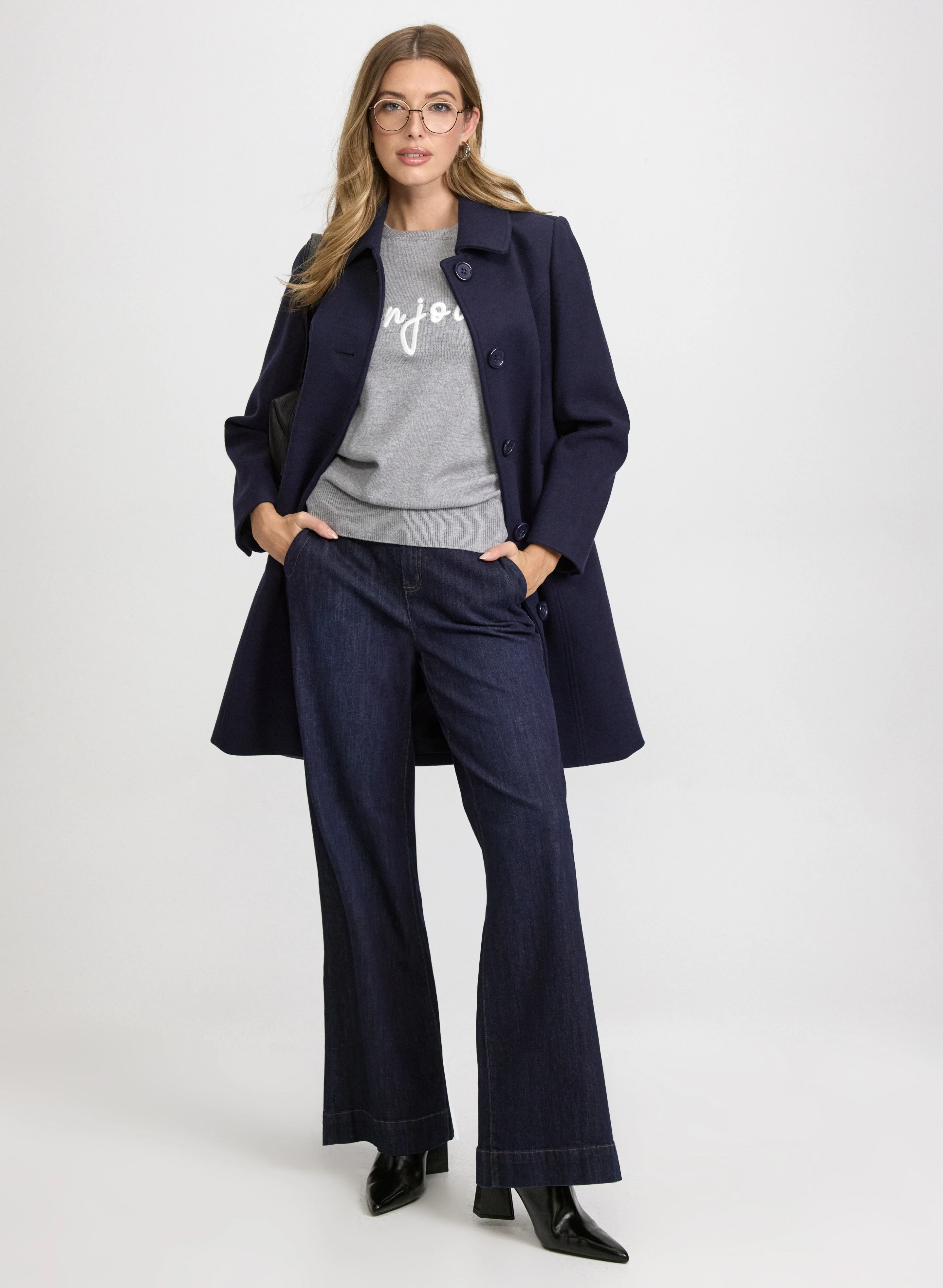 Wool-Blend Coat - Image 2