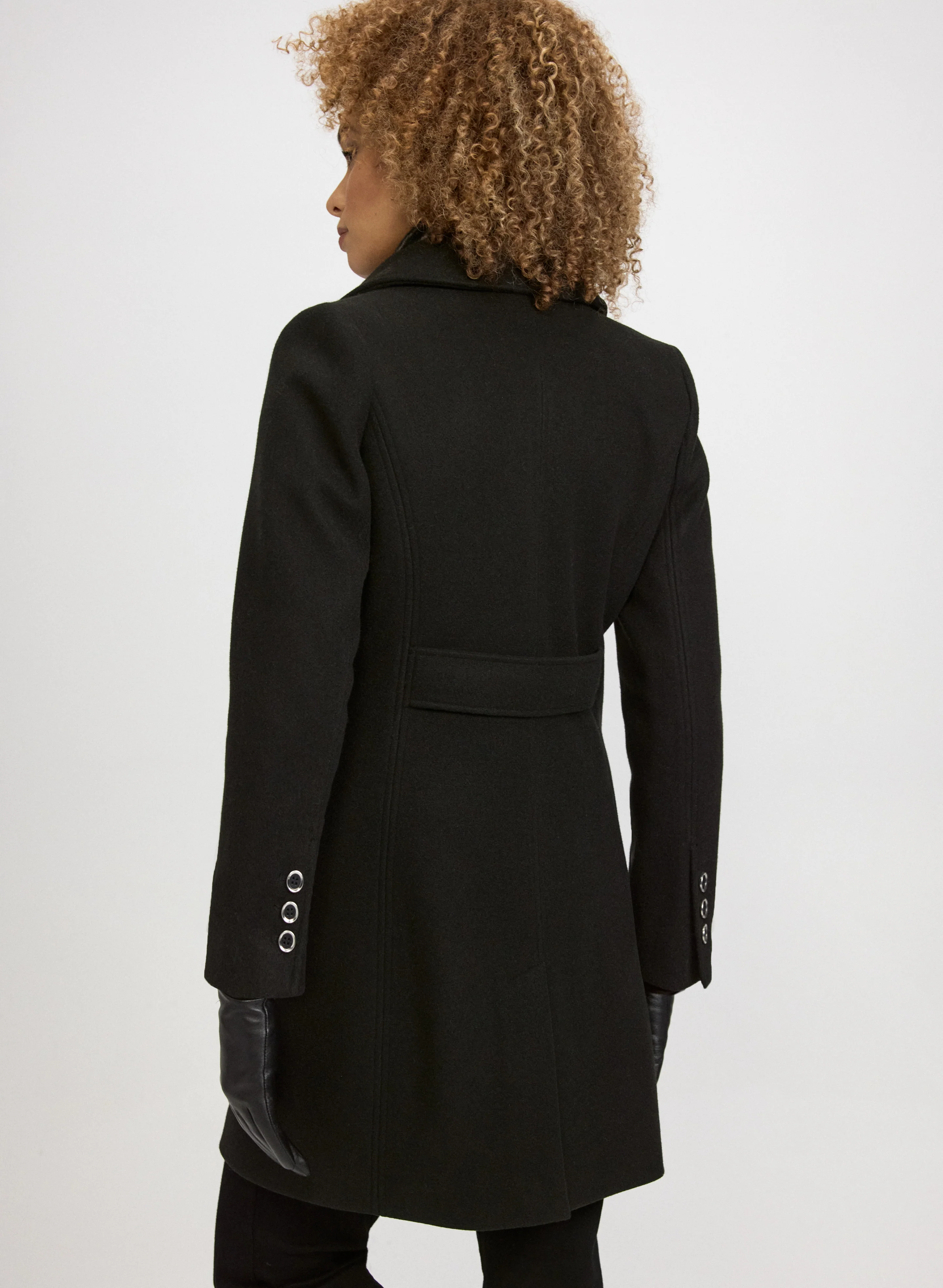 Stretch Wool-Blend Coat - Image 3