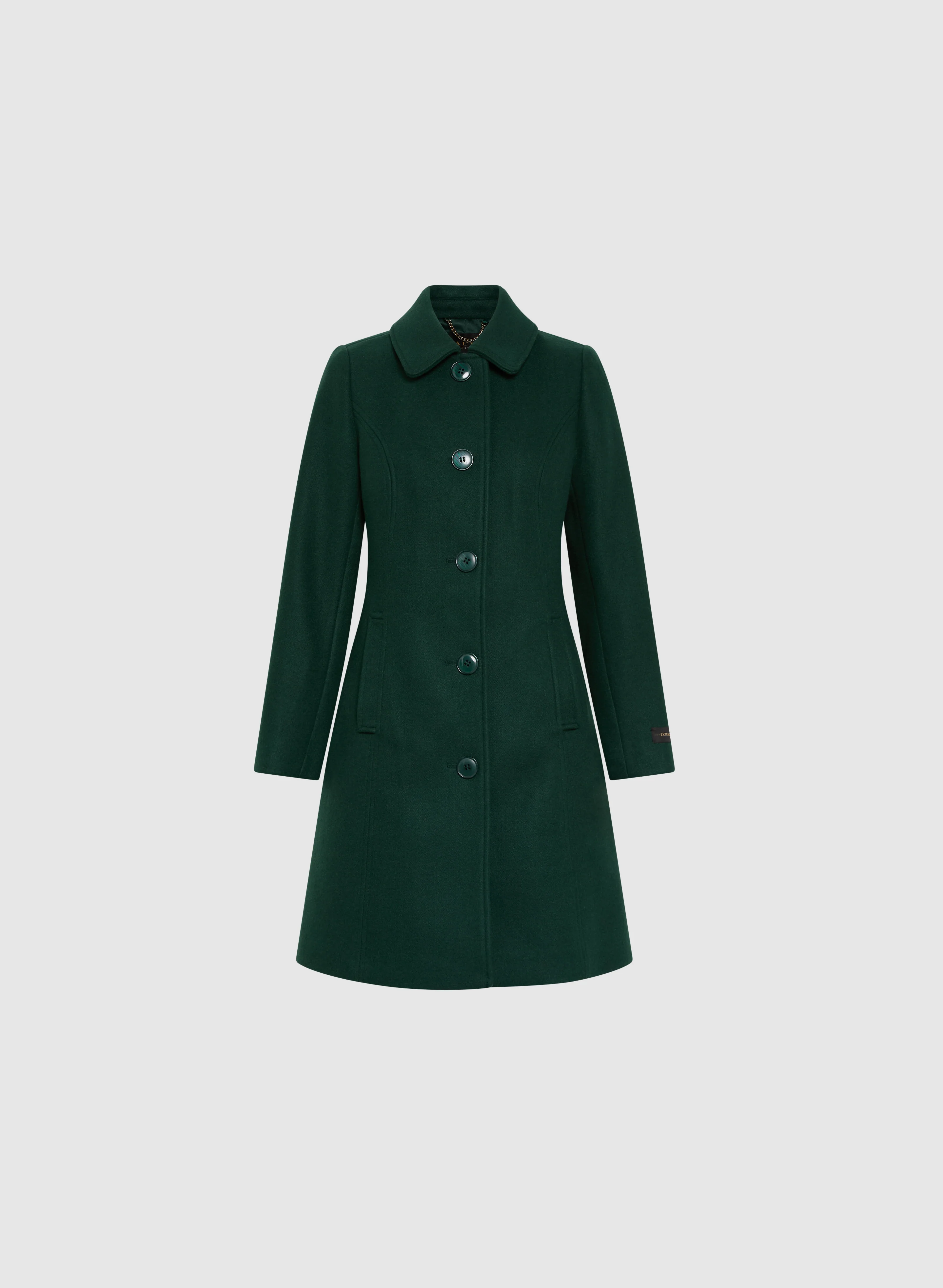 Stretch Wool-Blend Coat - Image 9
