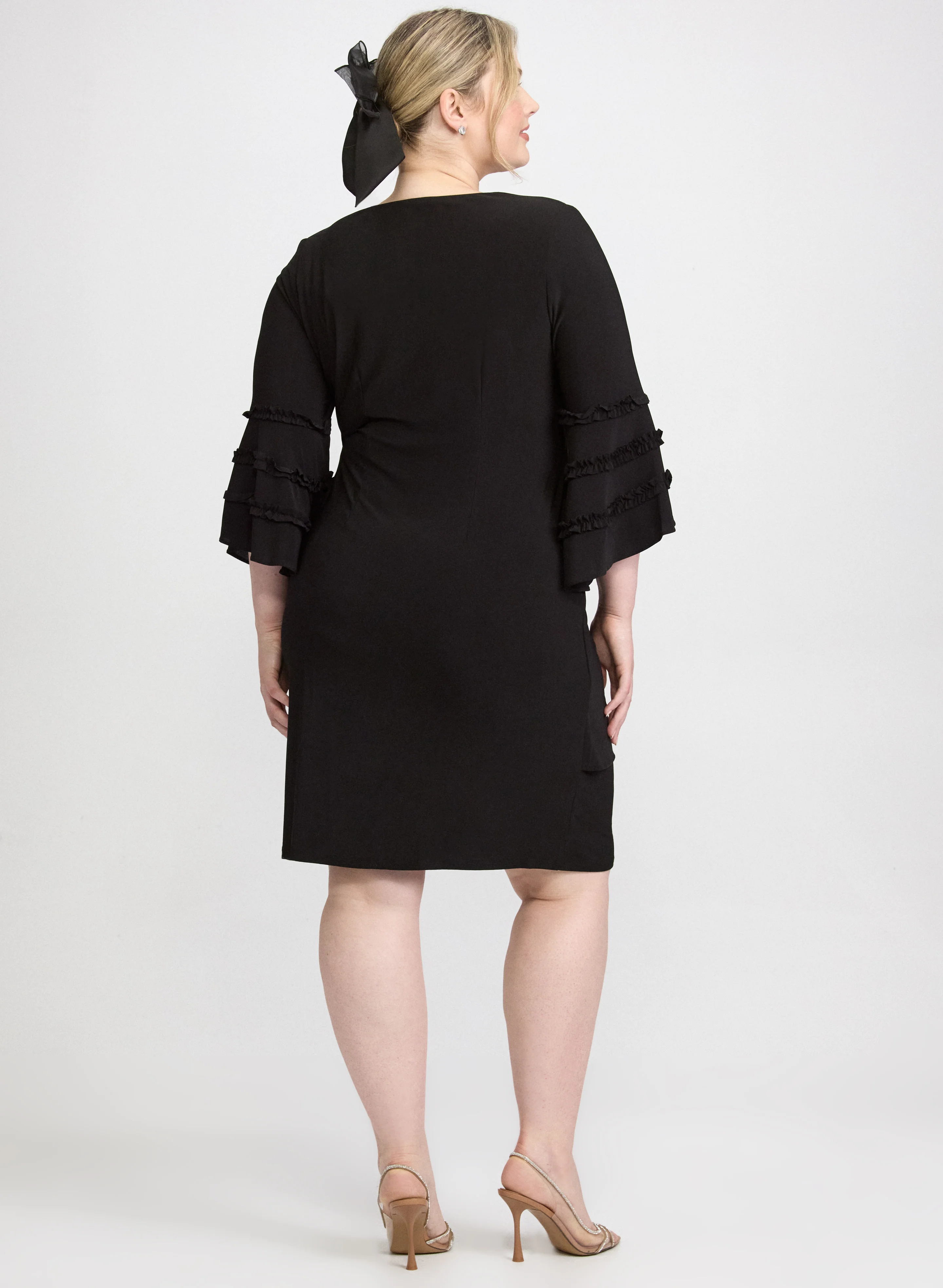 Wrap Jersey Dress - Image 4