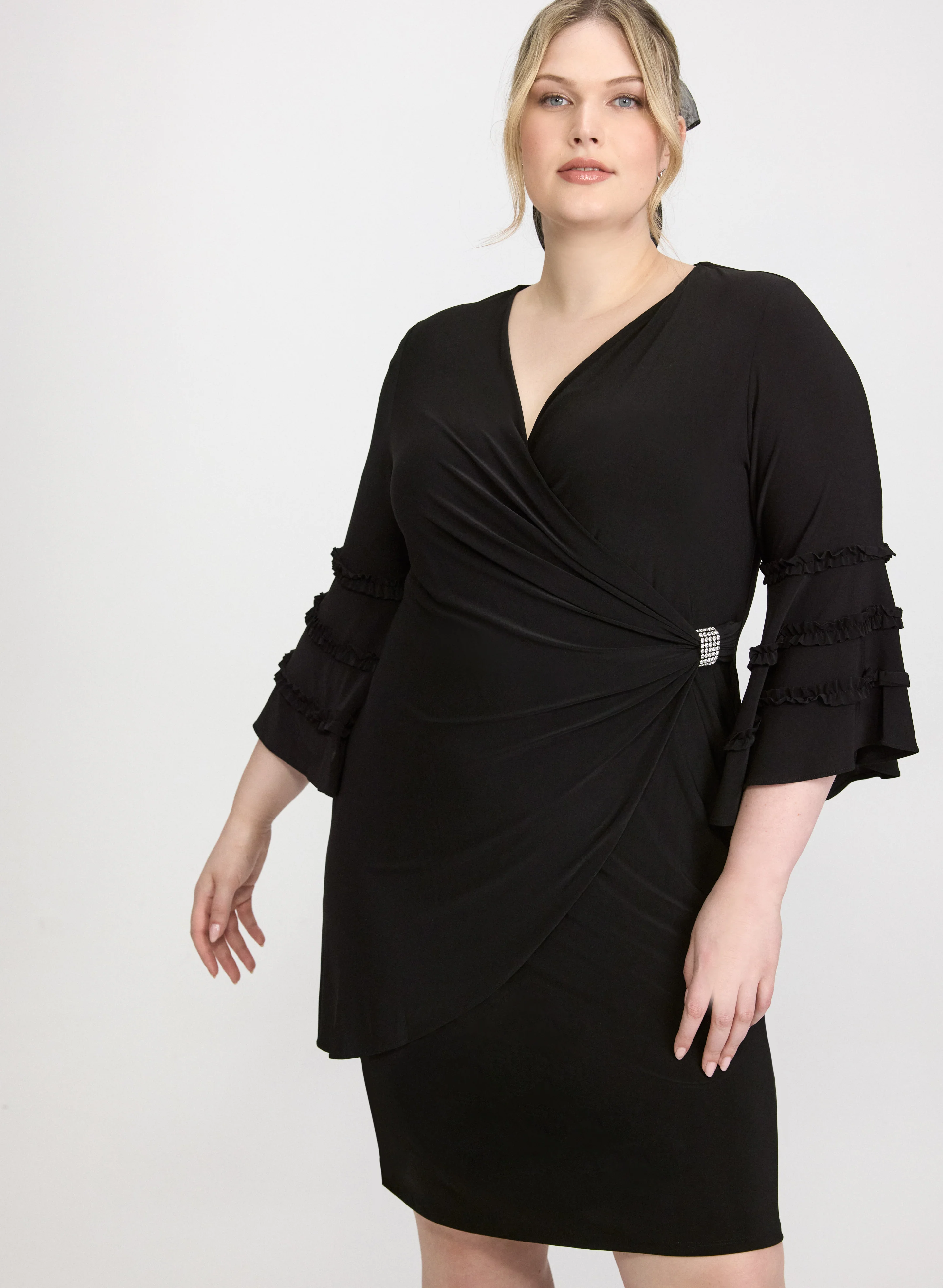 Wrap Jersey Dress - Image 5
