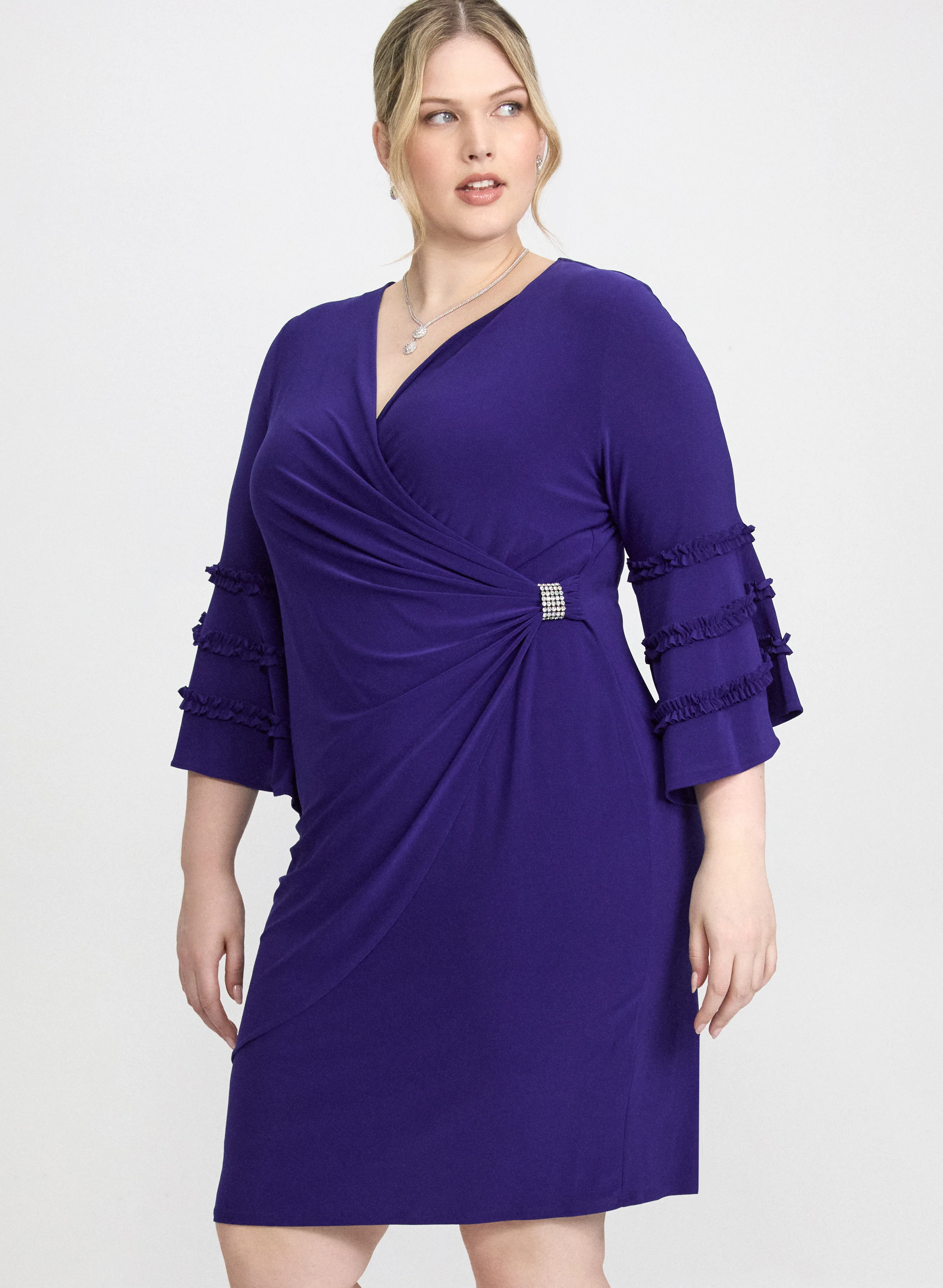 Wrap Jersey Dress - Image 2
