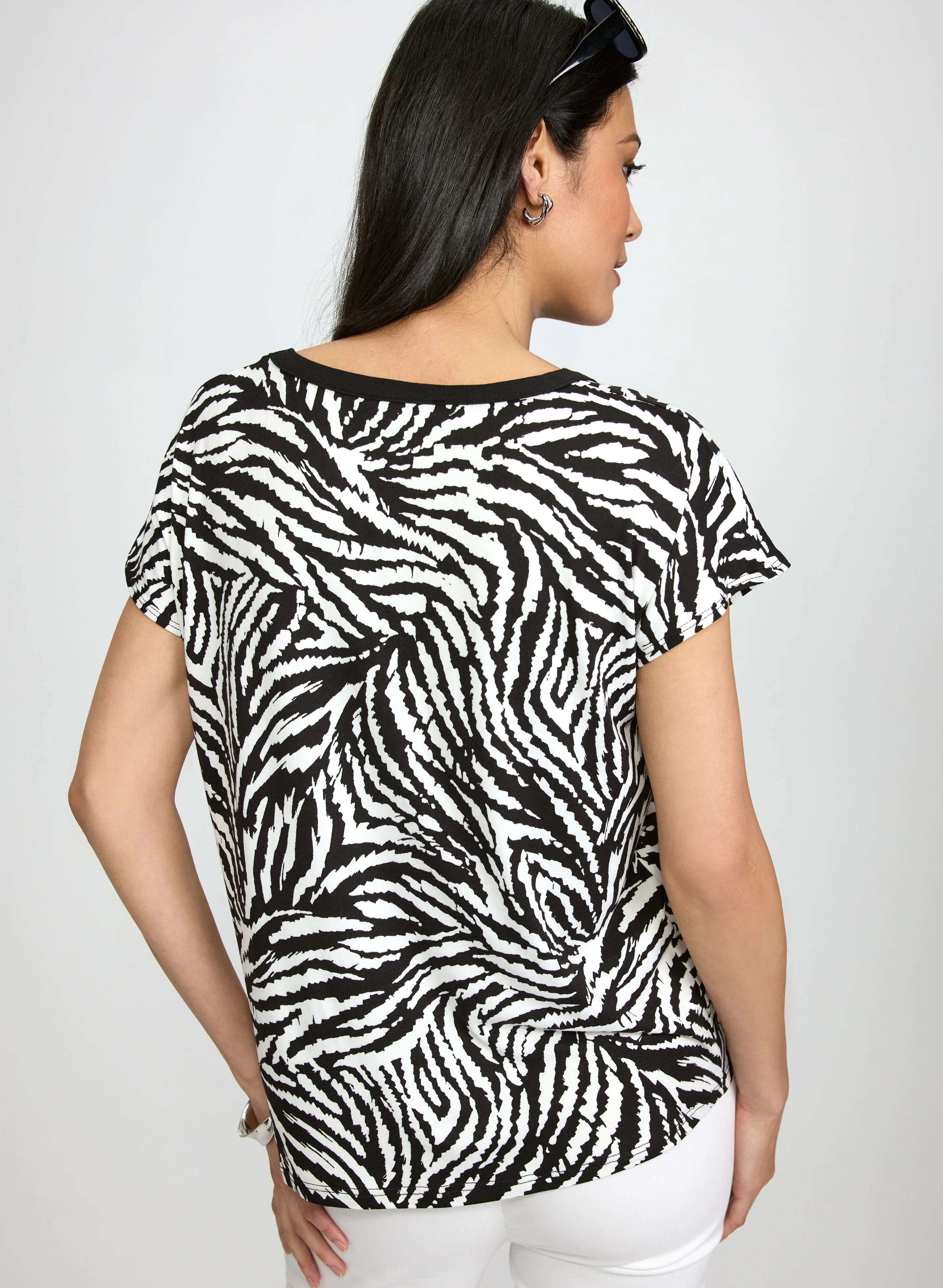 Zebra Print Top - Image 3