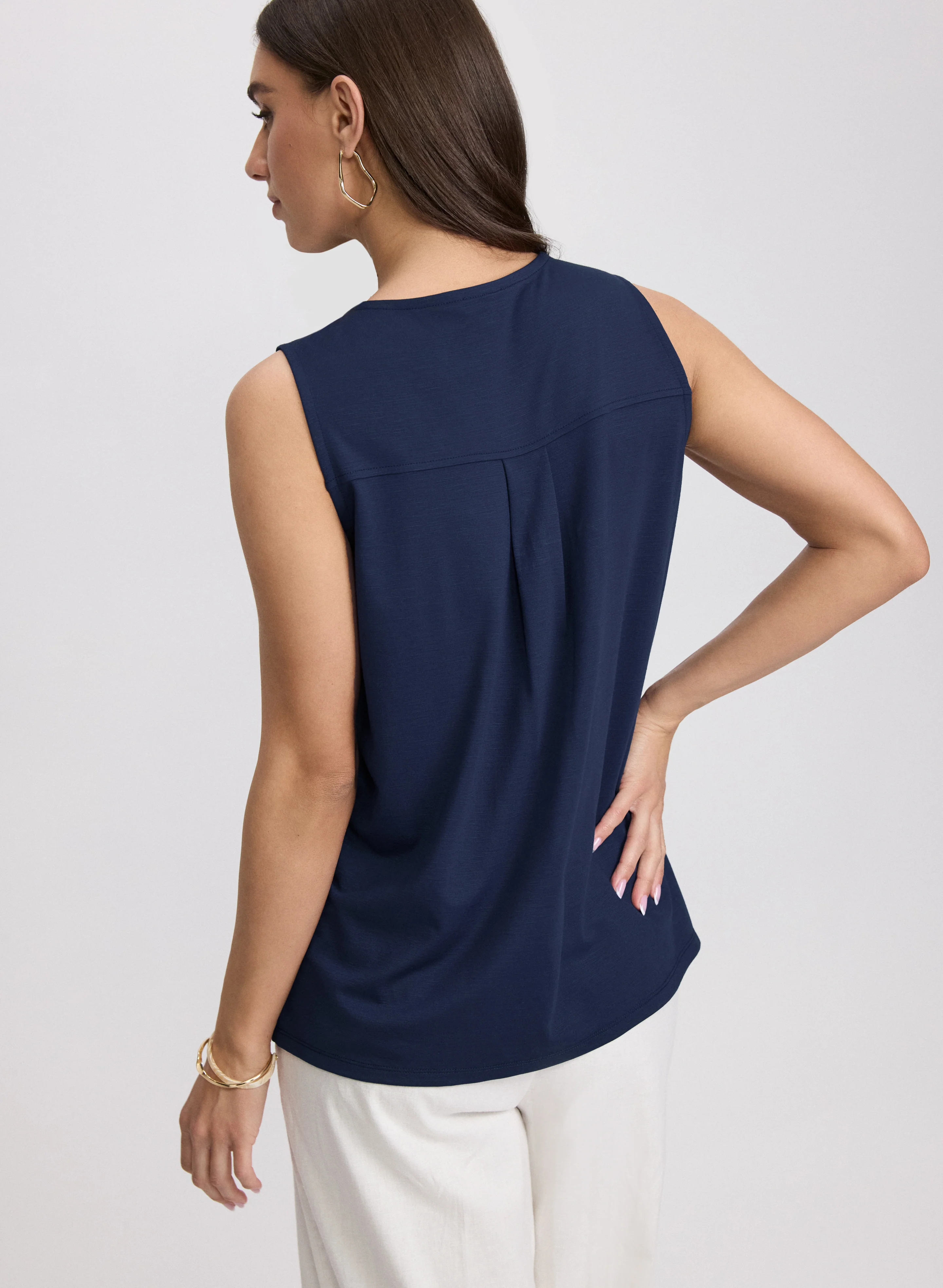 Zip-Up Tank Top - Image 4