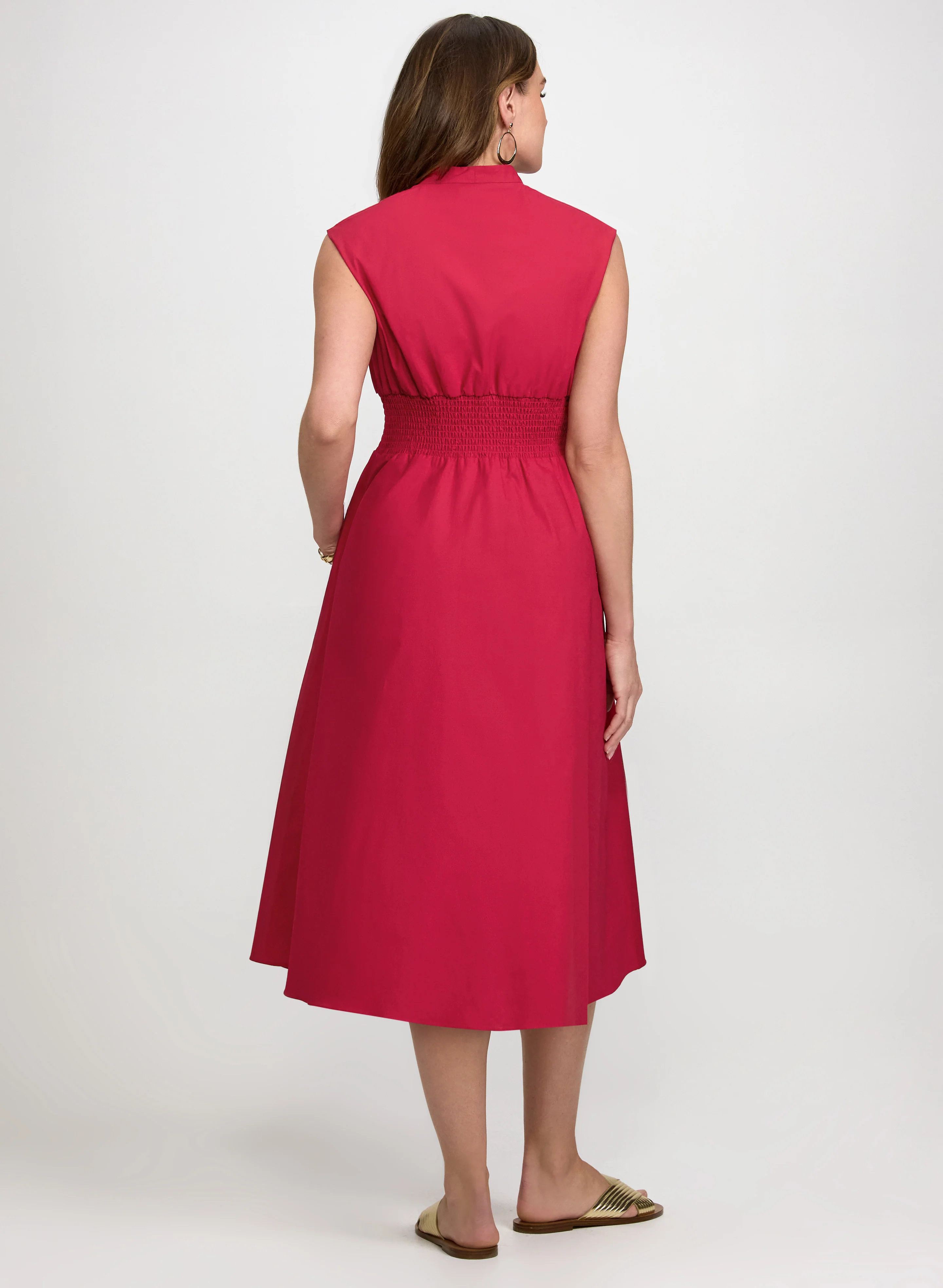 Zip Fit & Flare Dress - Image 3