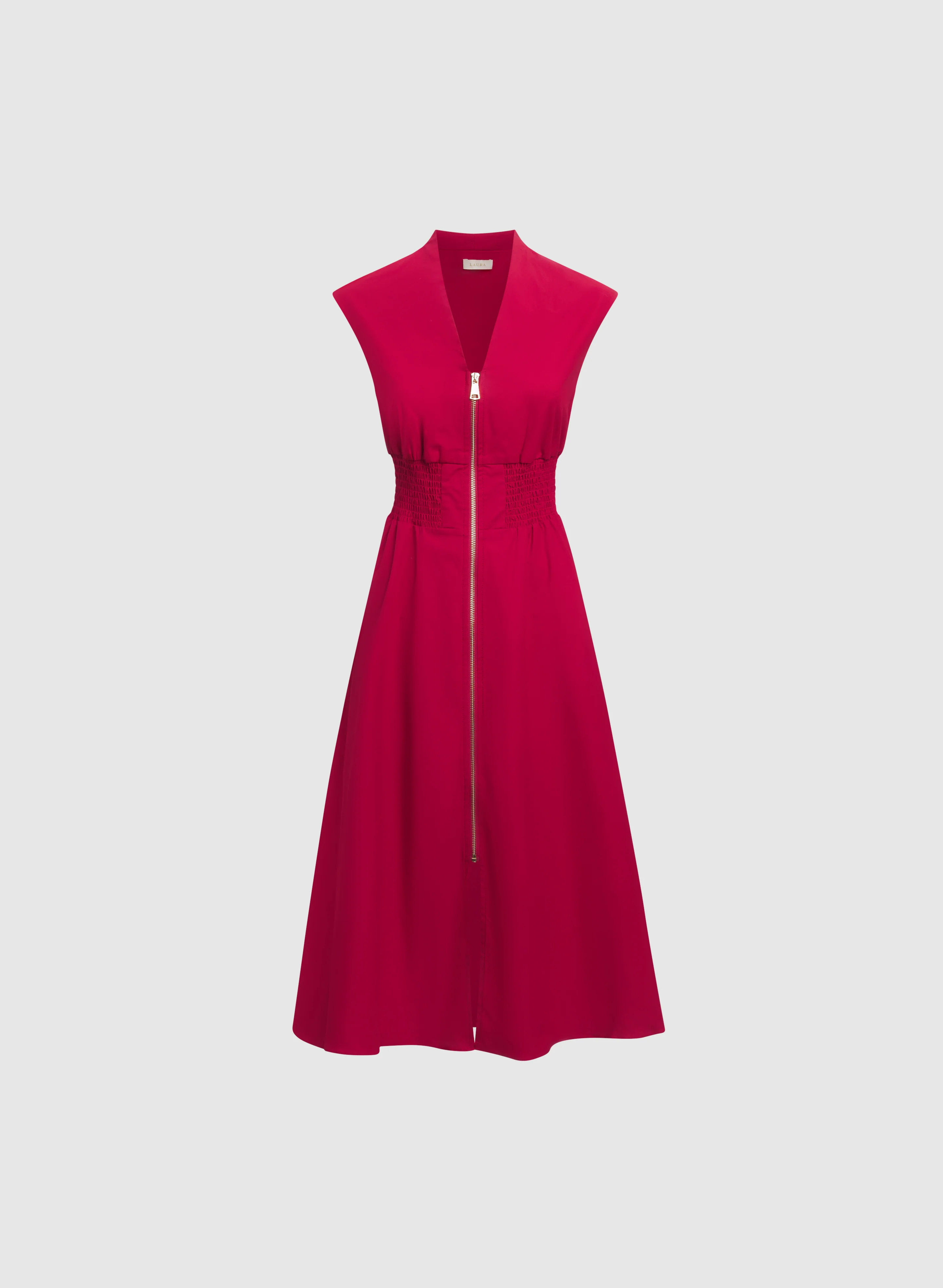 Zip Fit & Flare Dress - Image 5