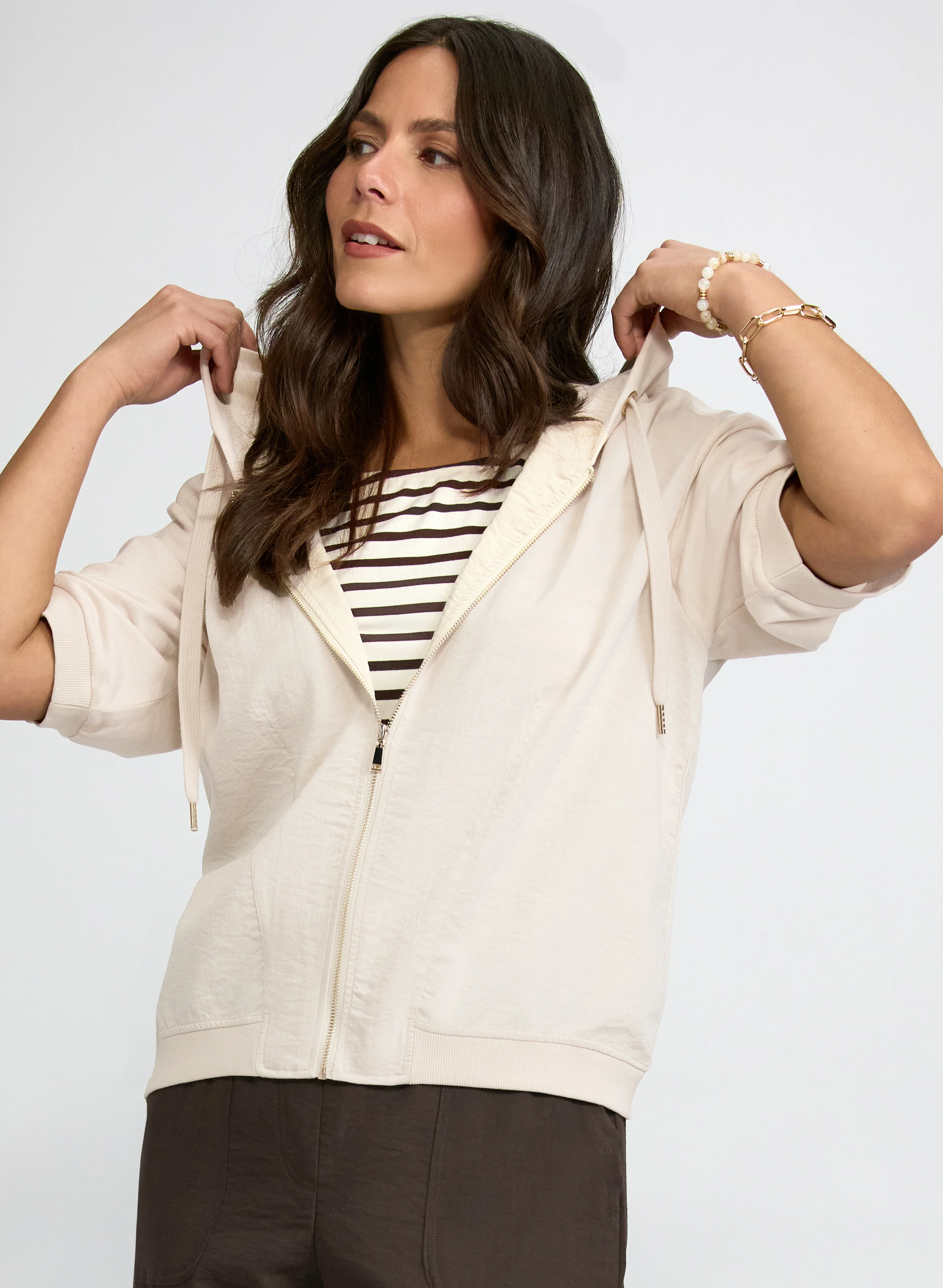 Zip-Up Hooded Top - Image 6