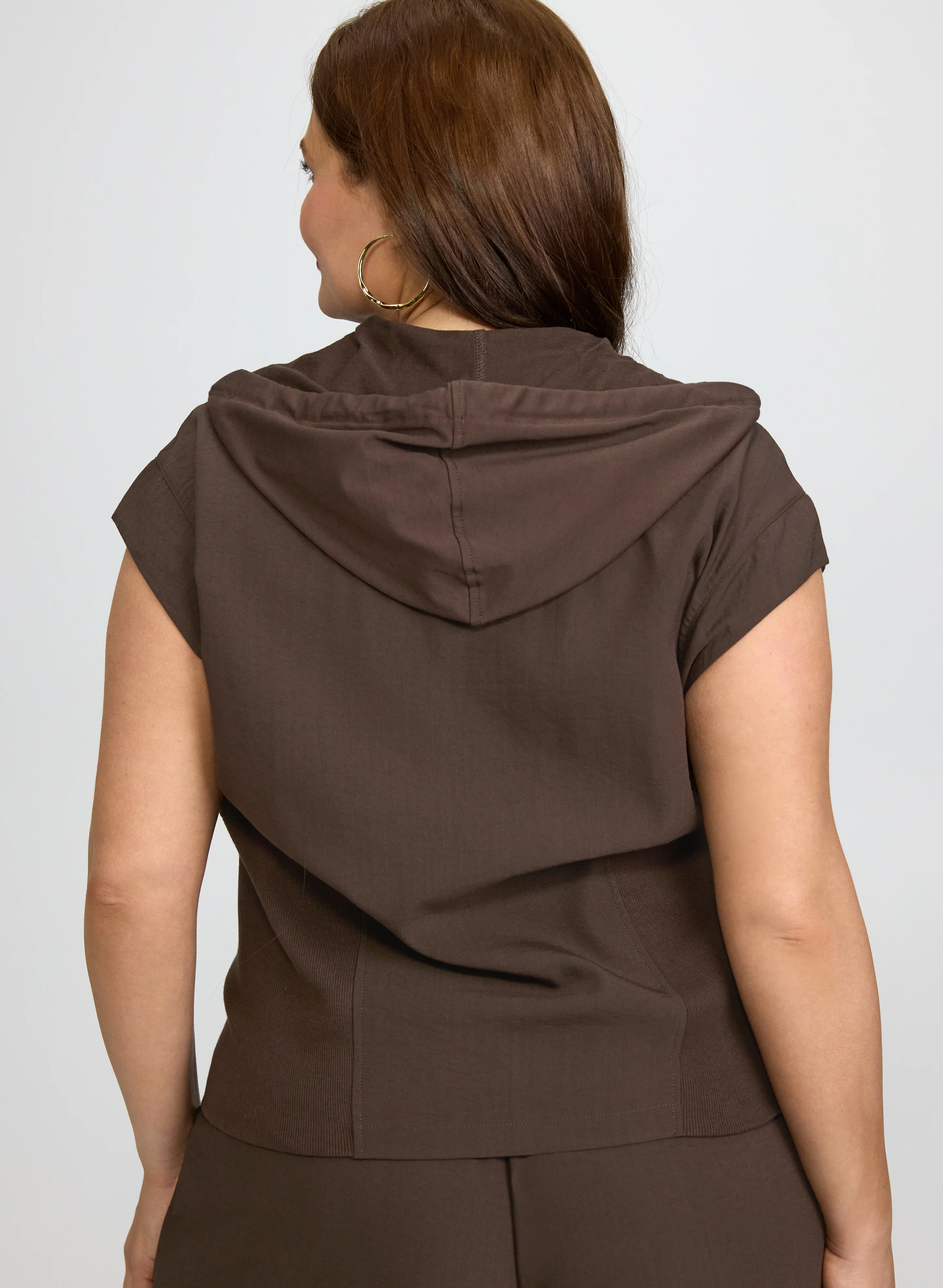 Zip Front Hooded Top - Image 4