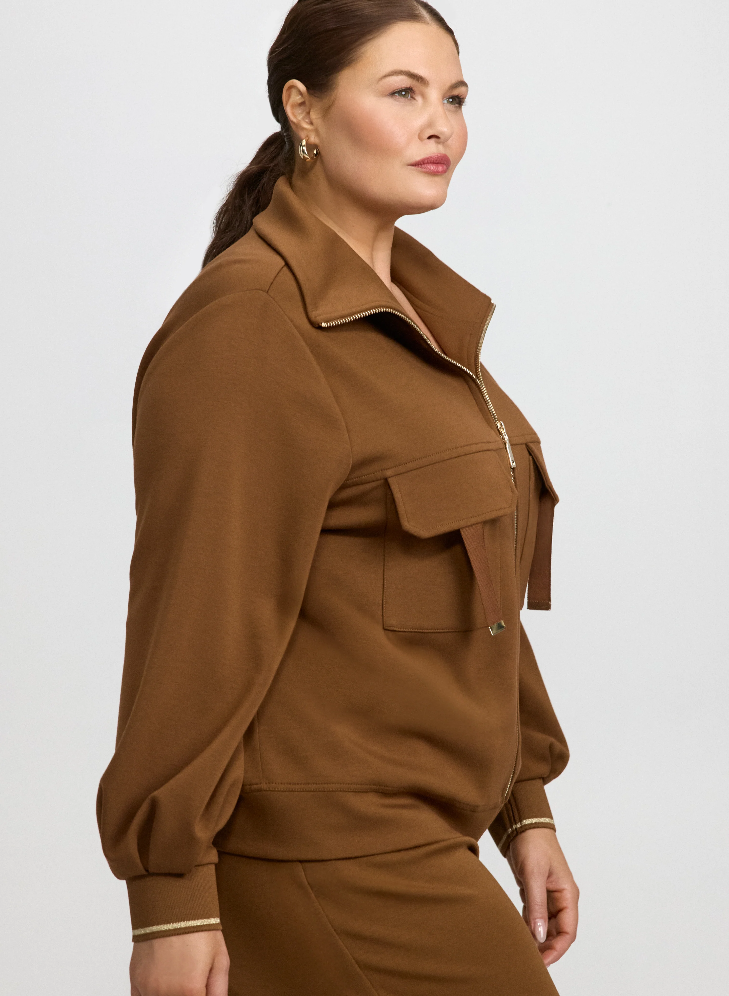 Zip-Up Cover-Up - Plus - Image 5