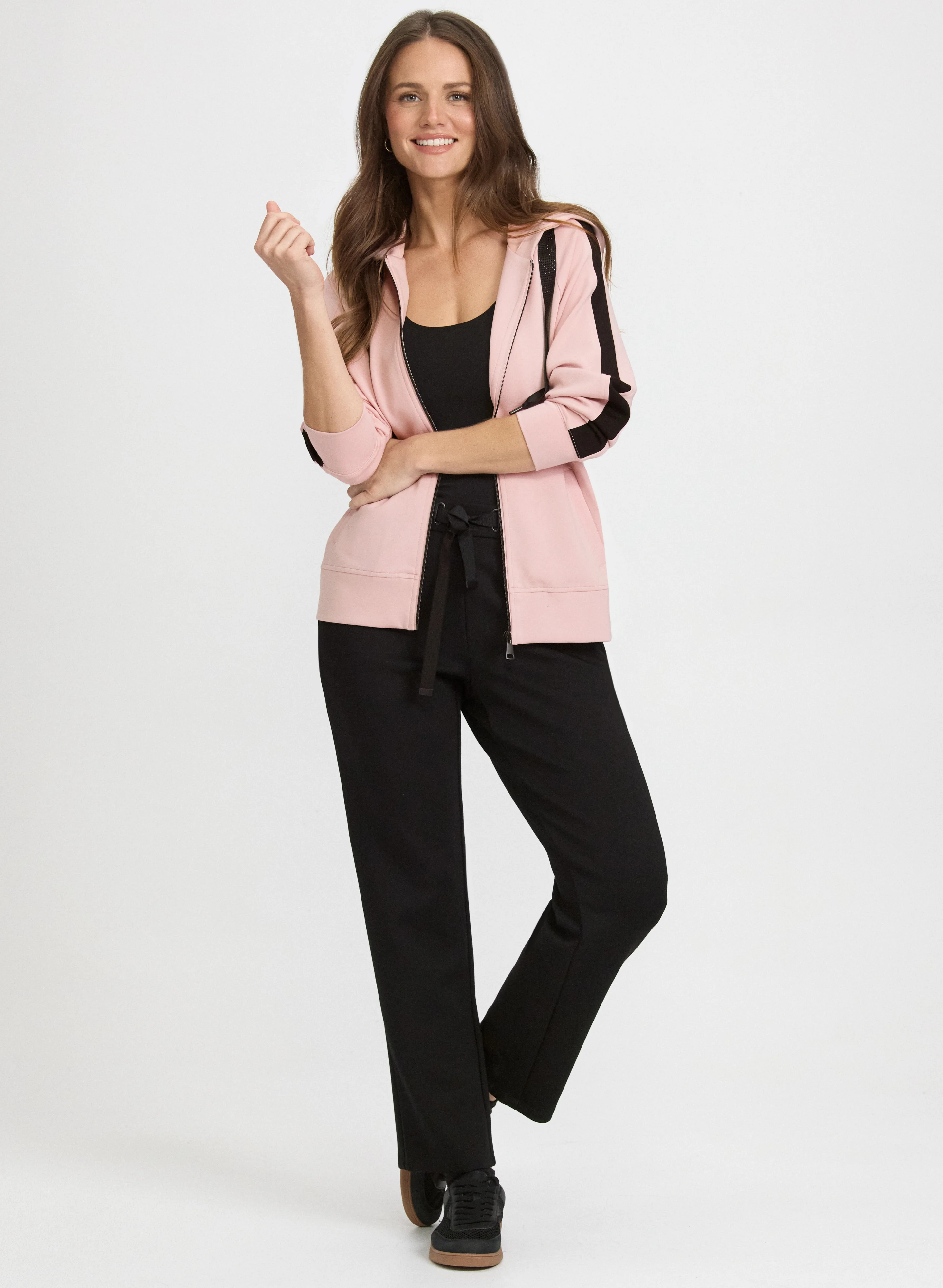 Zip-Up Hoodie Top - Image 3
