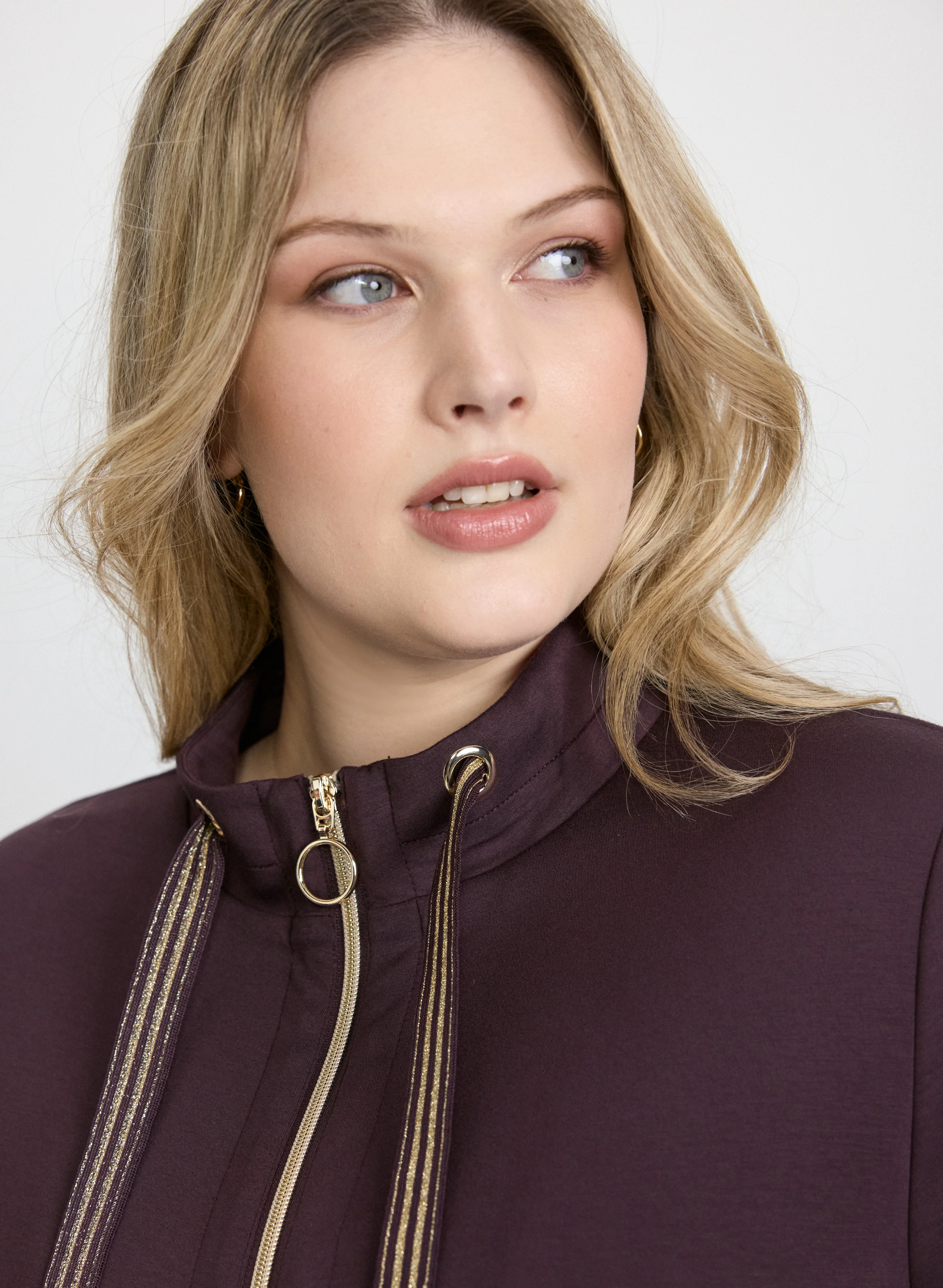 Zip-Up Long Sleeve Top - Image 5